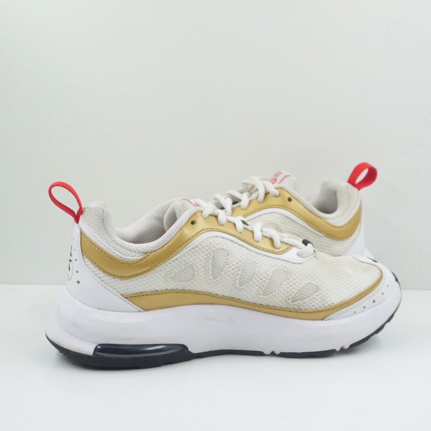 Nike Air Max AP White Metallic Gold Red (W)