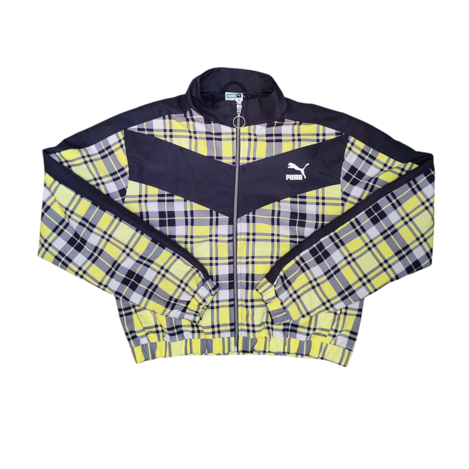 Puma Yellow Grey Wind Jacket (W)