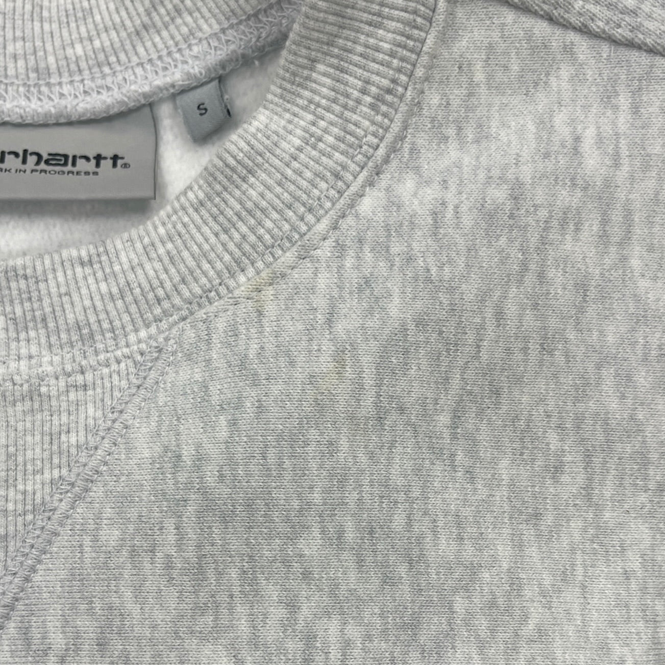 Carhartt American Script Ash Heather Sweatshirt