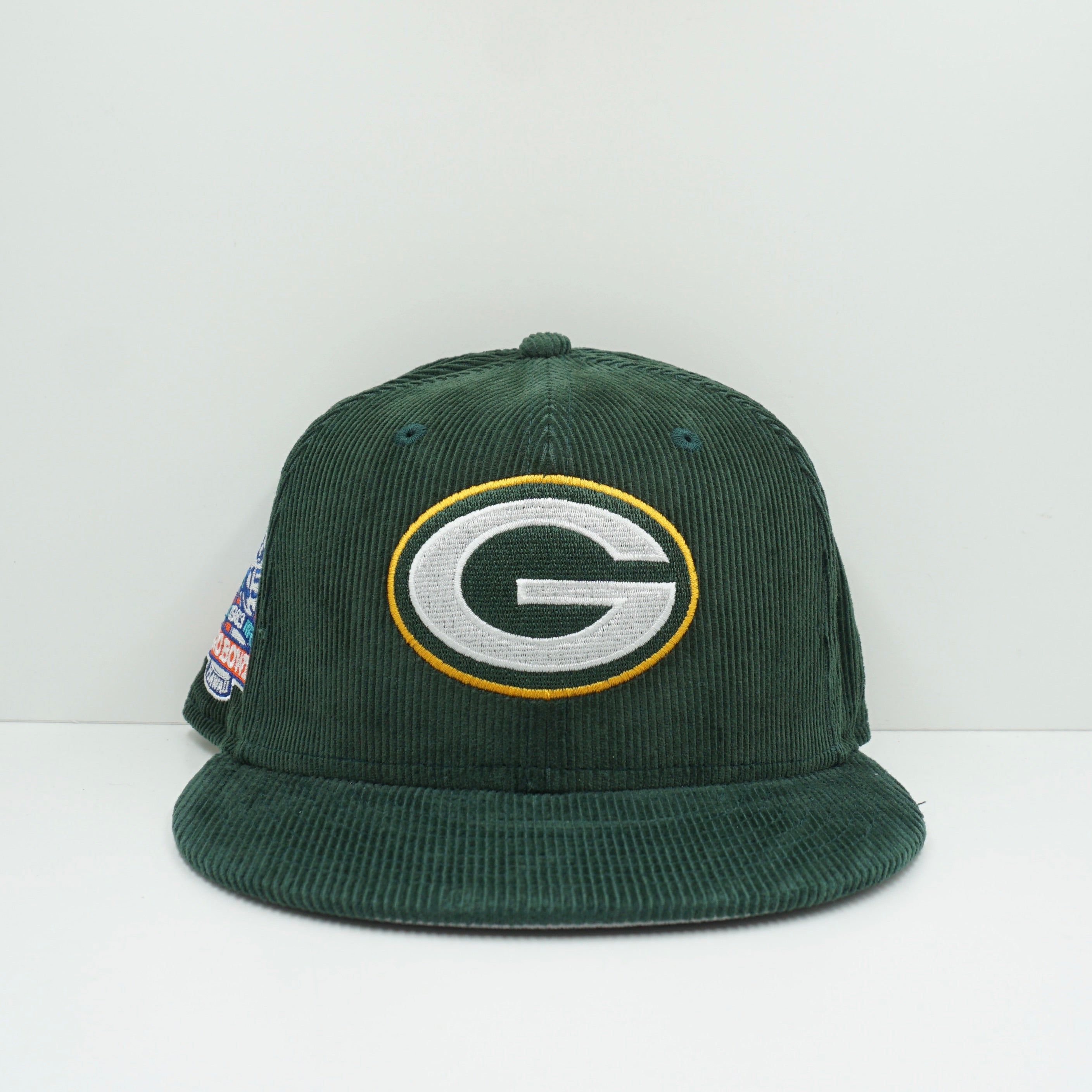 New Era Green Bay Packers Throwback Corduroy Fitted Cap