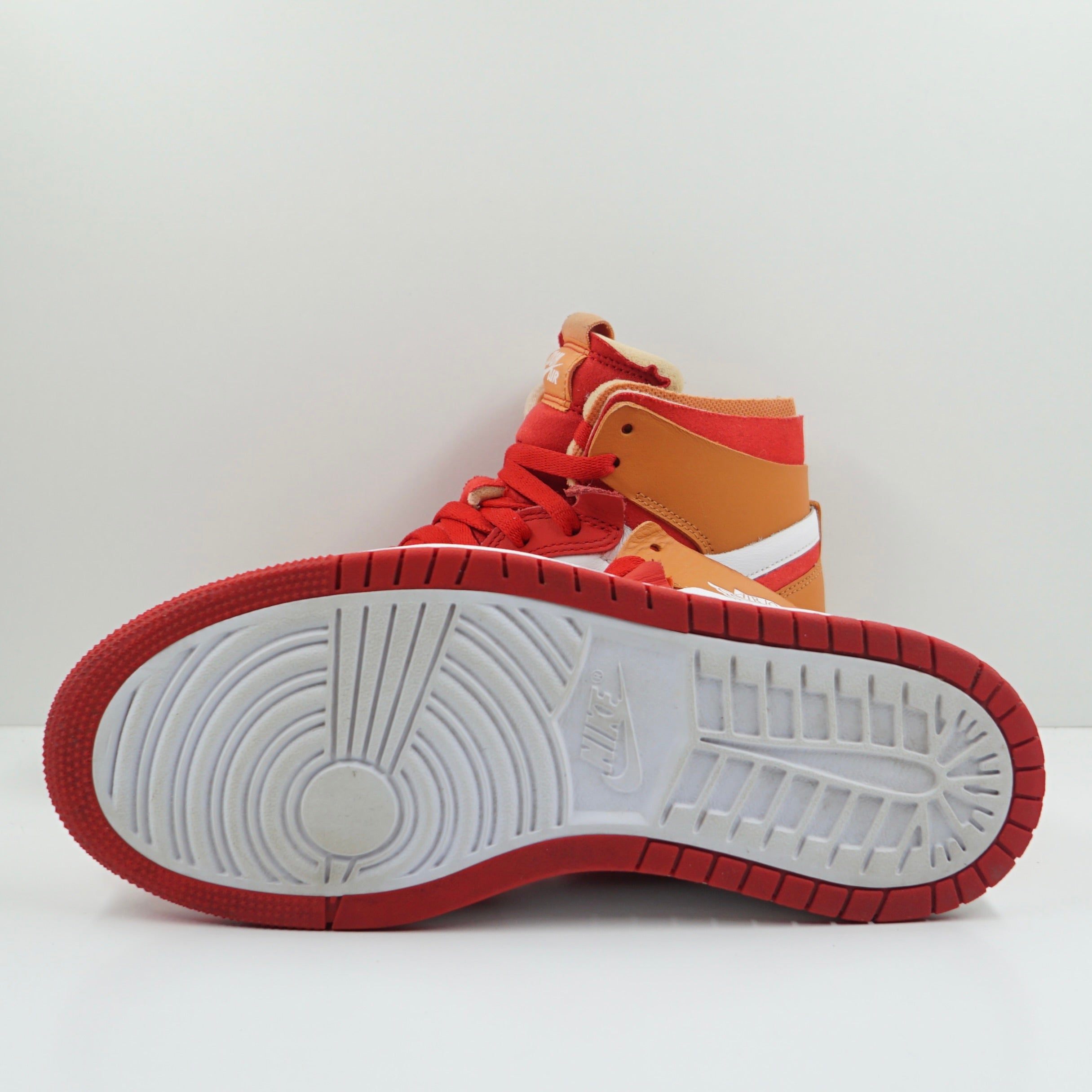 Jordan 1 High Zoom Air CMFT Fire Red Hot Curry (W)