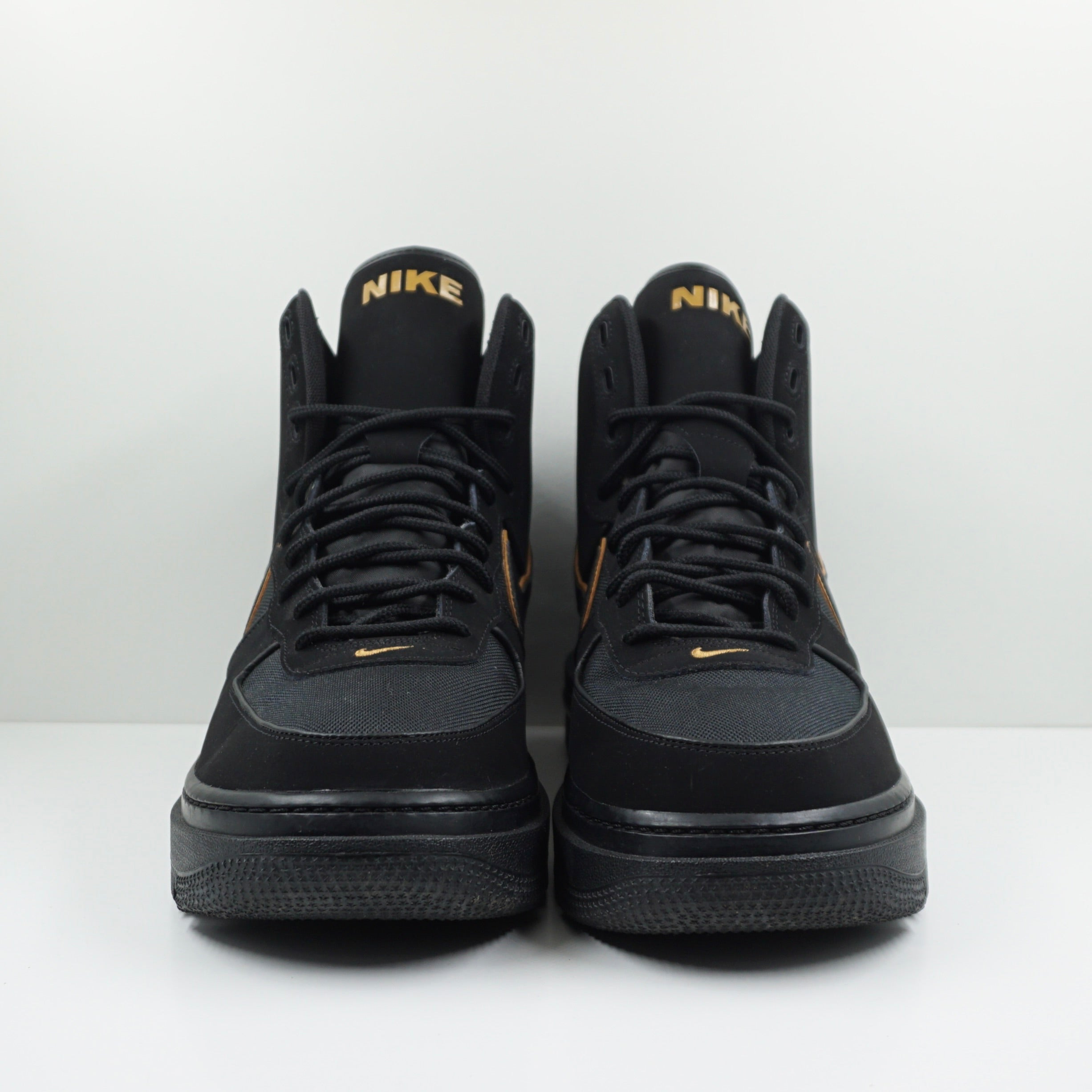 Nike Air Force 1 Boot Cordura Black Gold