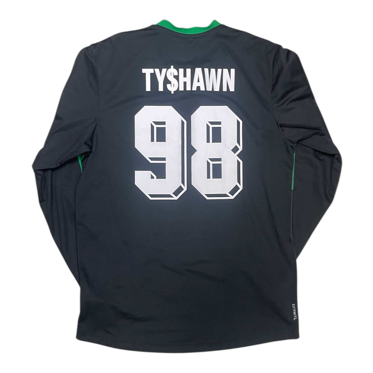 Adidas Skateboarding TyShawn 98 Black Green Jersey