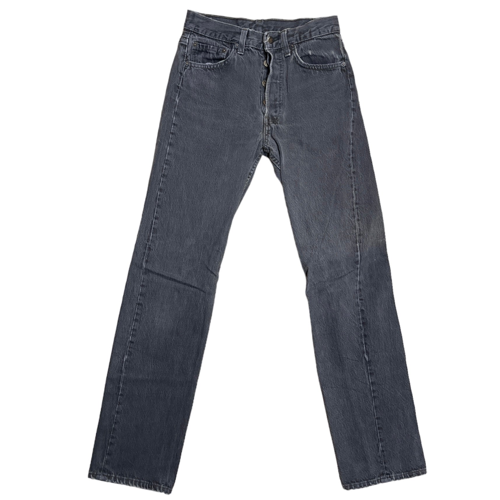 Vintage Levis 501 Grey Jeans (W28/L32)