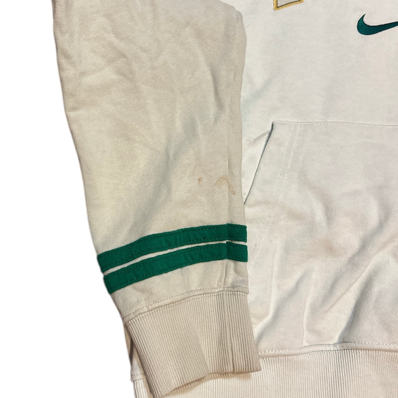 Nike Sportswear Retro Collegiate Cream Green Hoodie