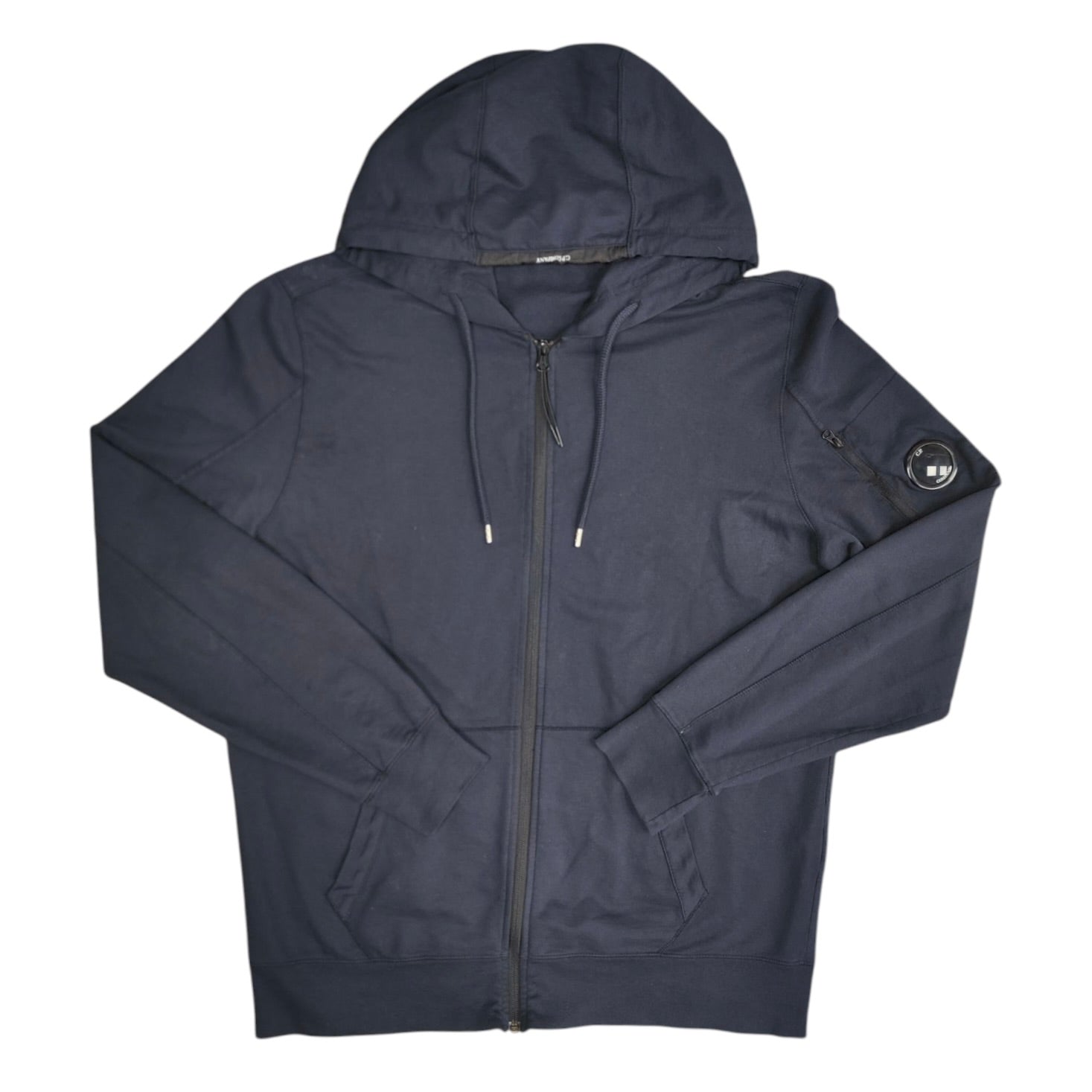 C.P. Company Navy Full Zip Hoodie