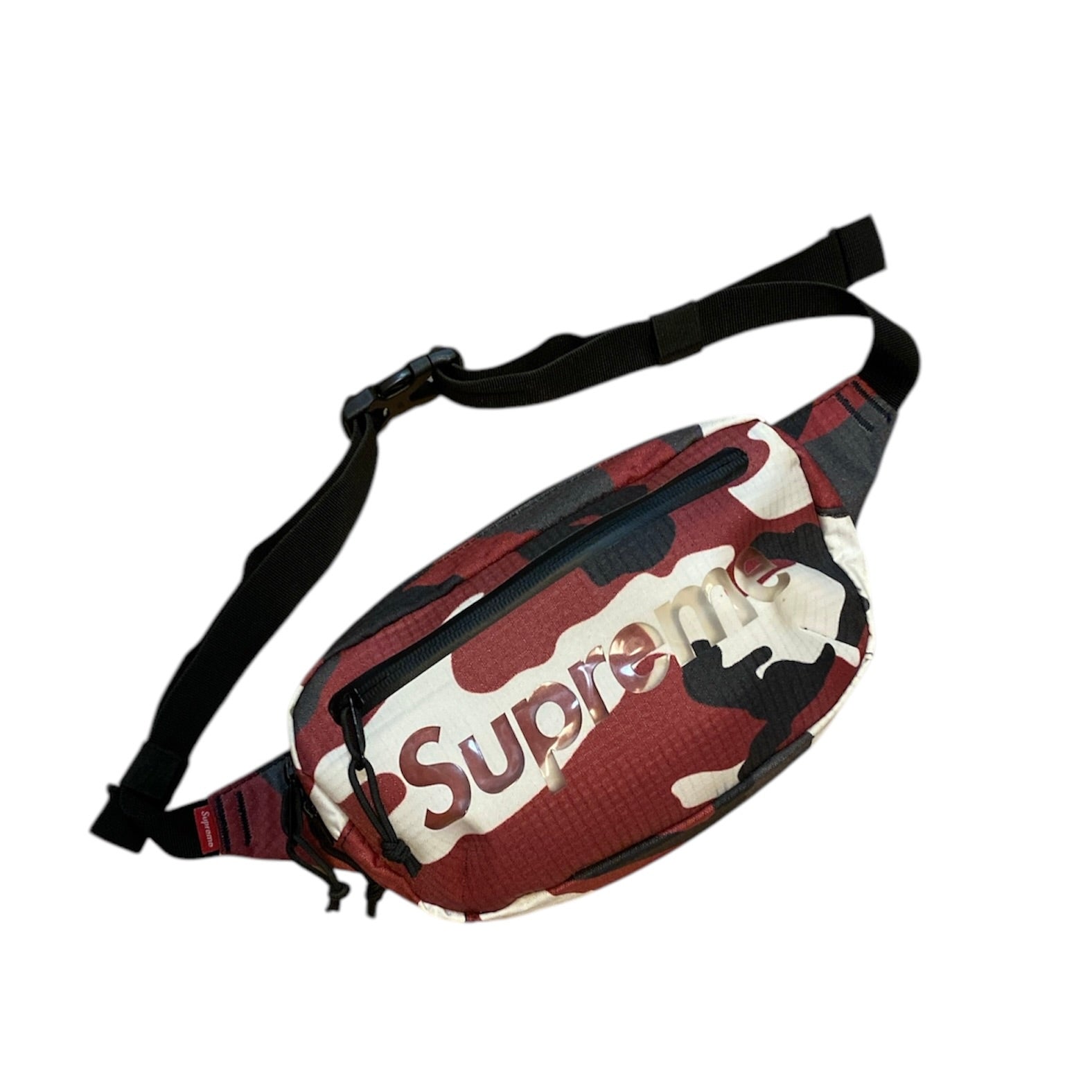 Supreme SS21 Red Camo Sling Bag