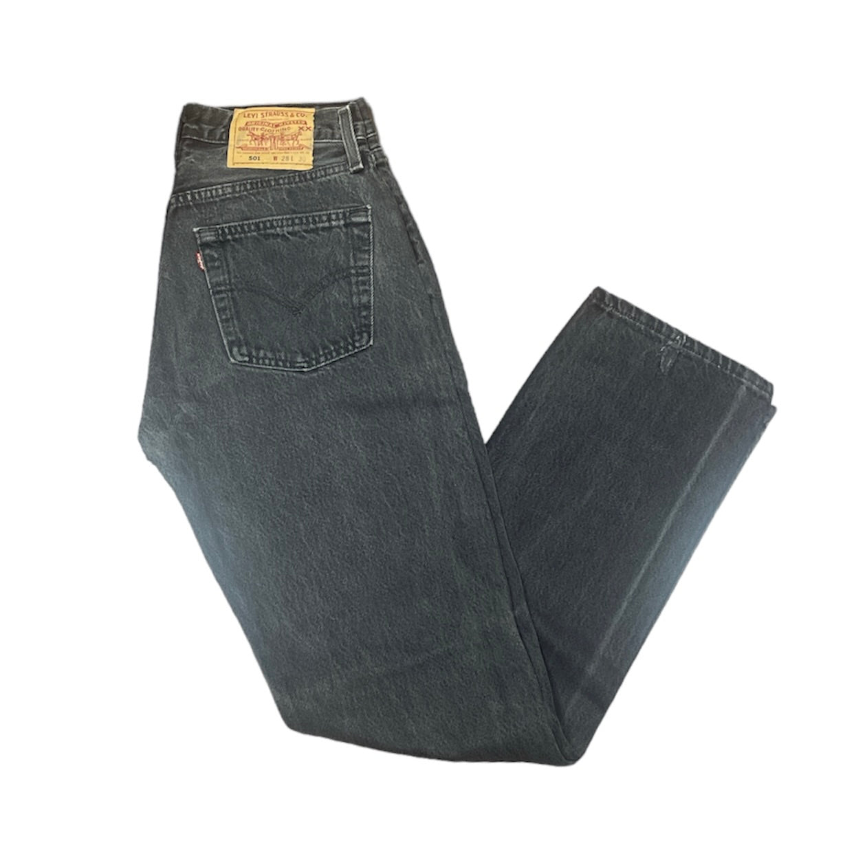 Vintage Levis 501 Vintage Grey Jeans (W28/L30)
