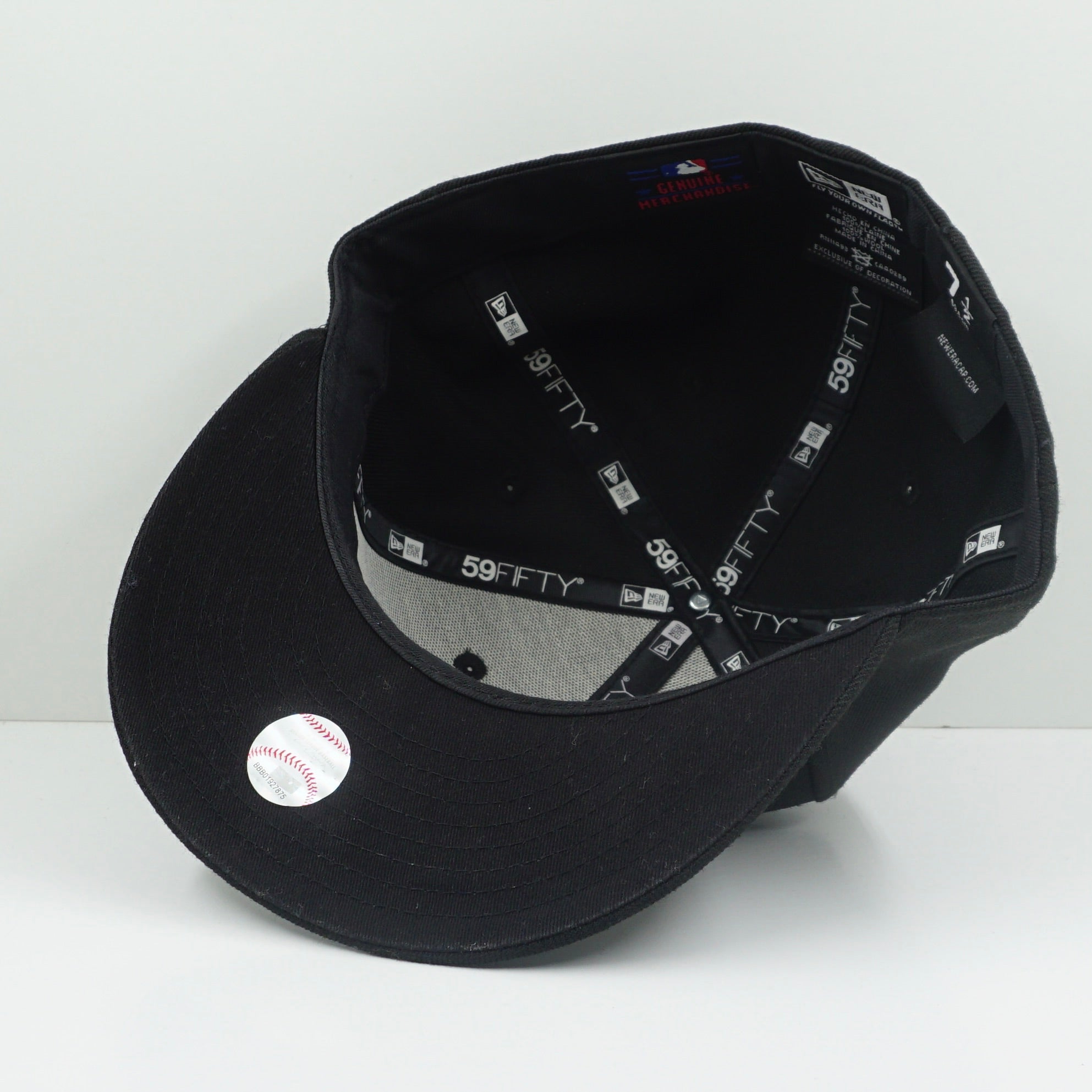 New Era Miami Marlins Black Out Fitted Cap