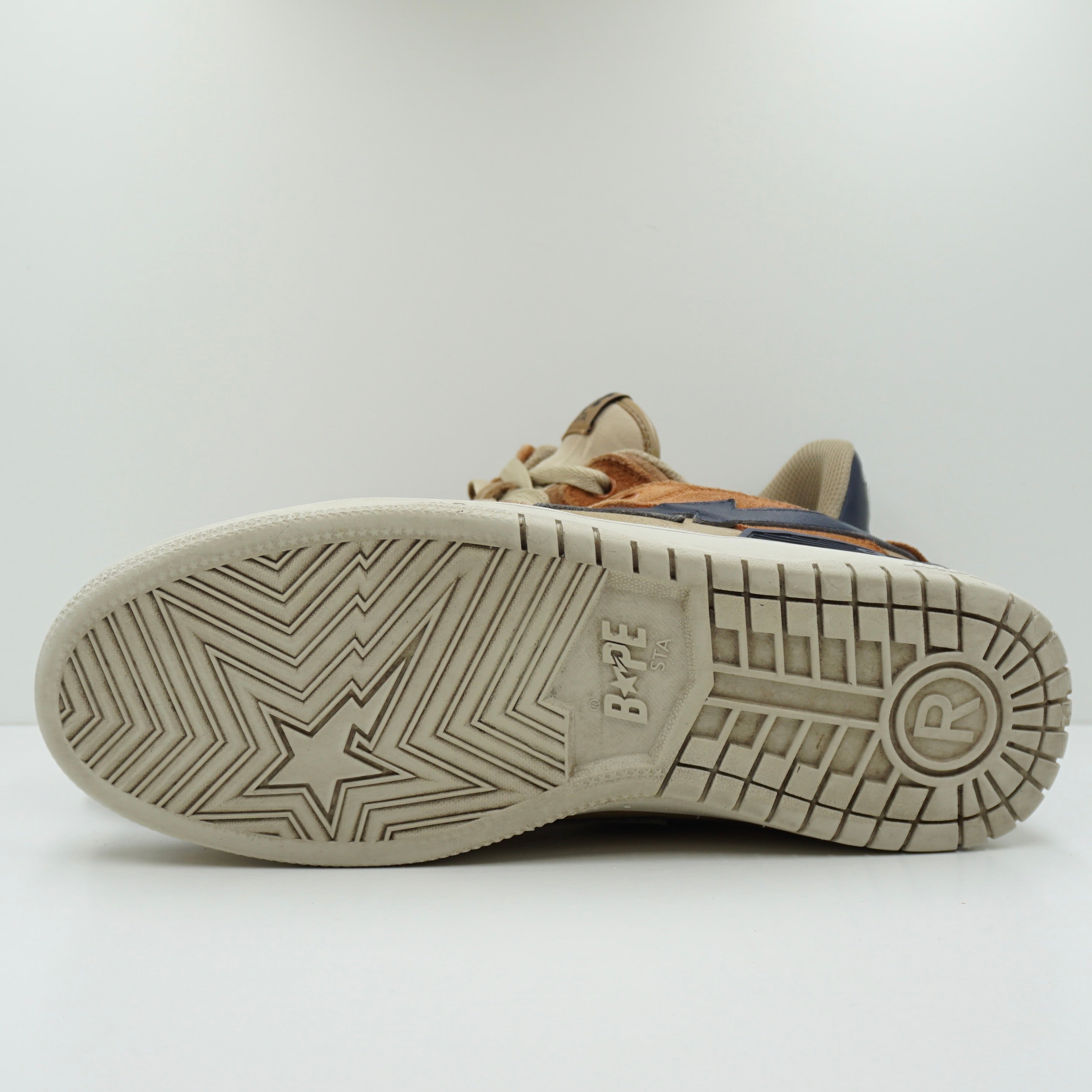 A Bathing Ape SK8 Sta Beige