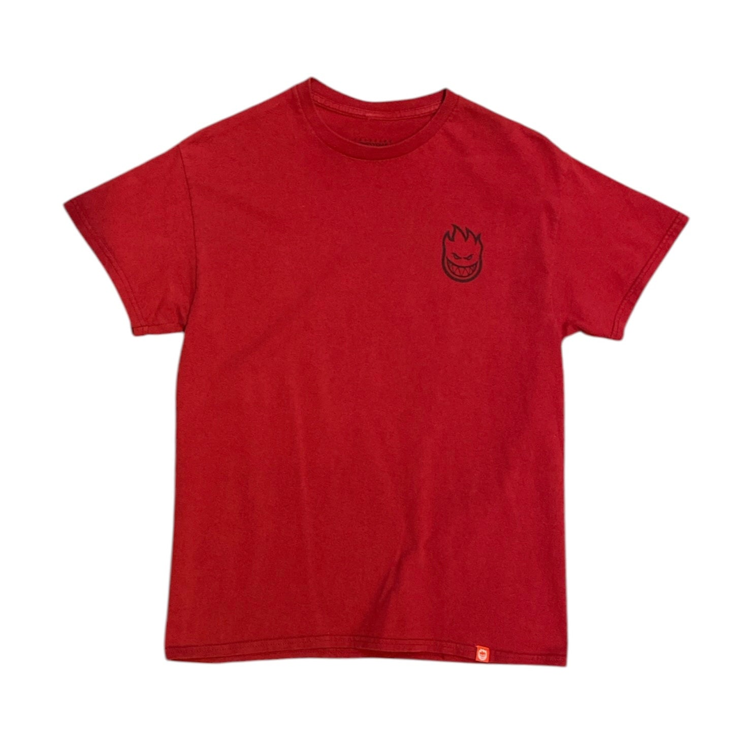 Spitfire Red Small Head Logo Tshirt
