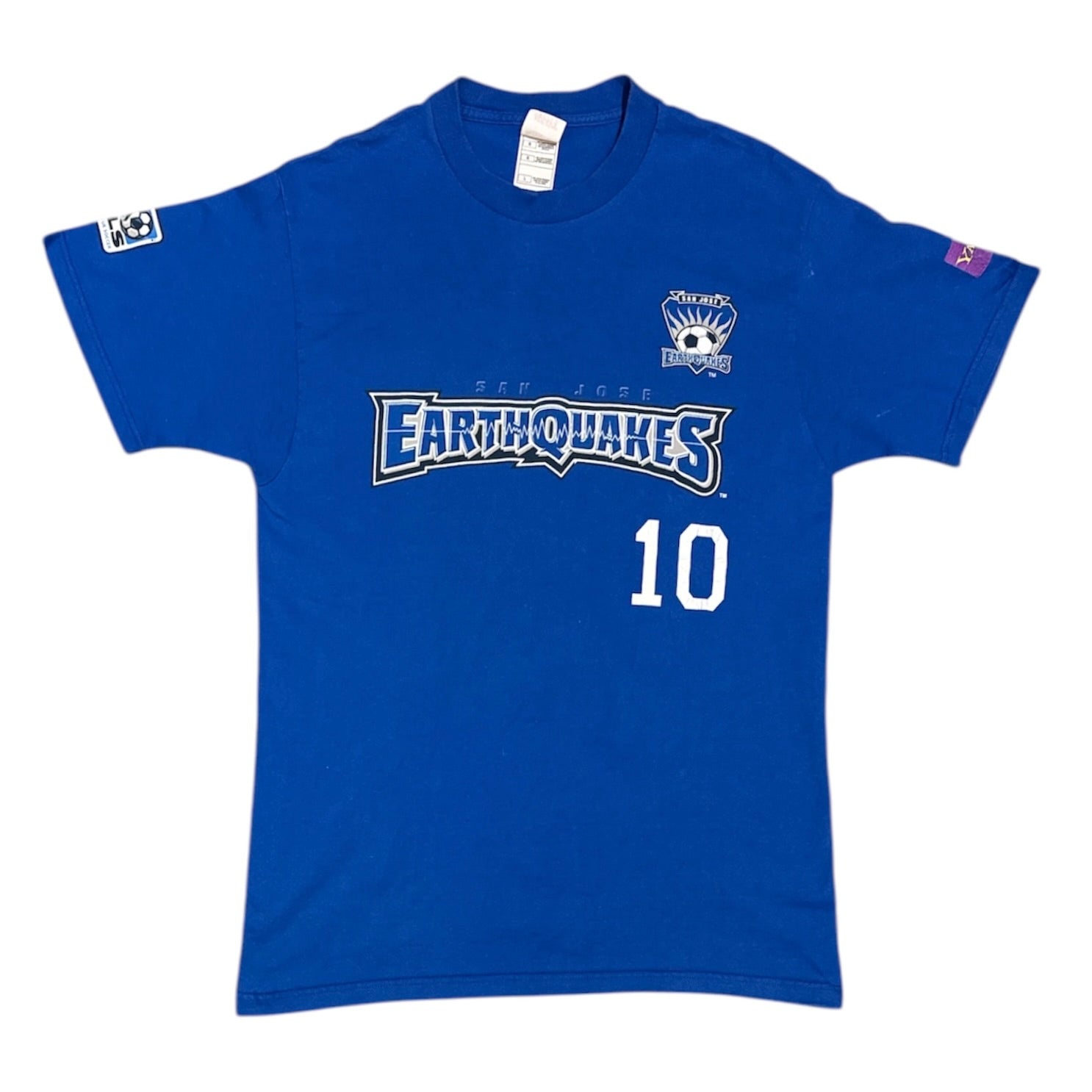 MLS San Jose Earthquakes #10 Blue Tshirt