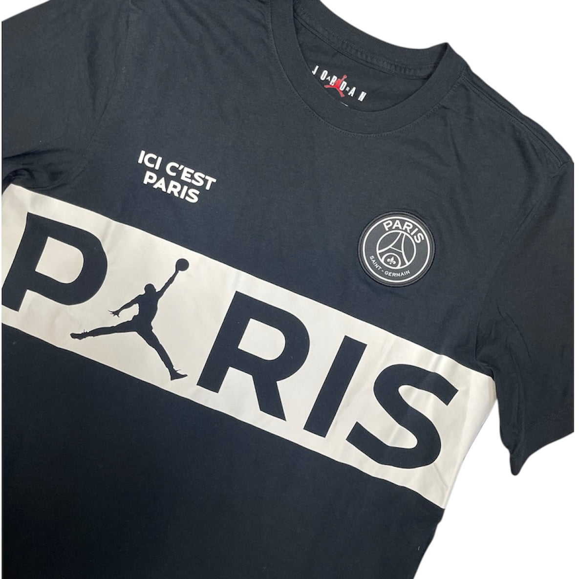 Jordan Paris-Saint Germain Black Tshirt