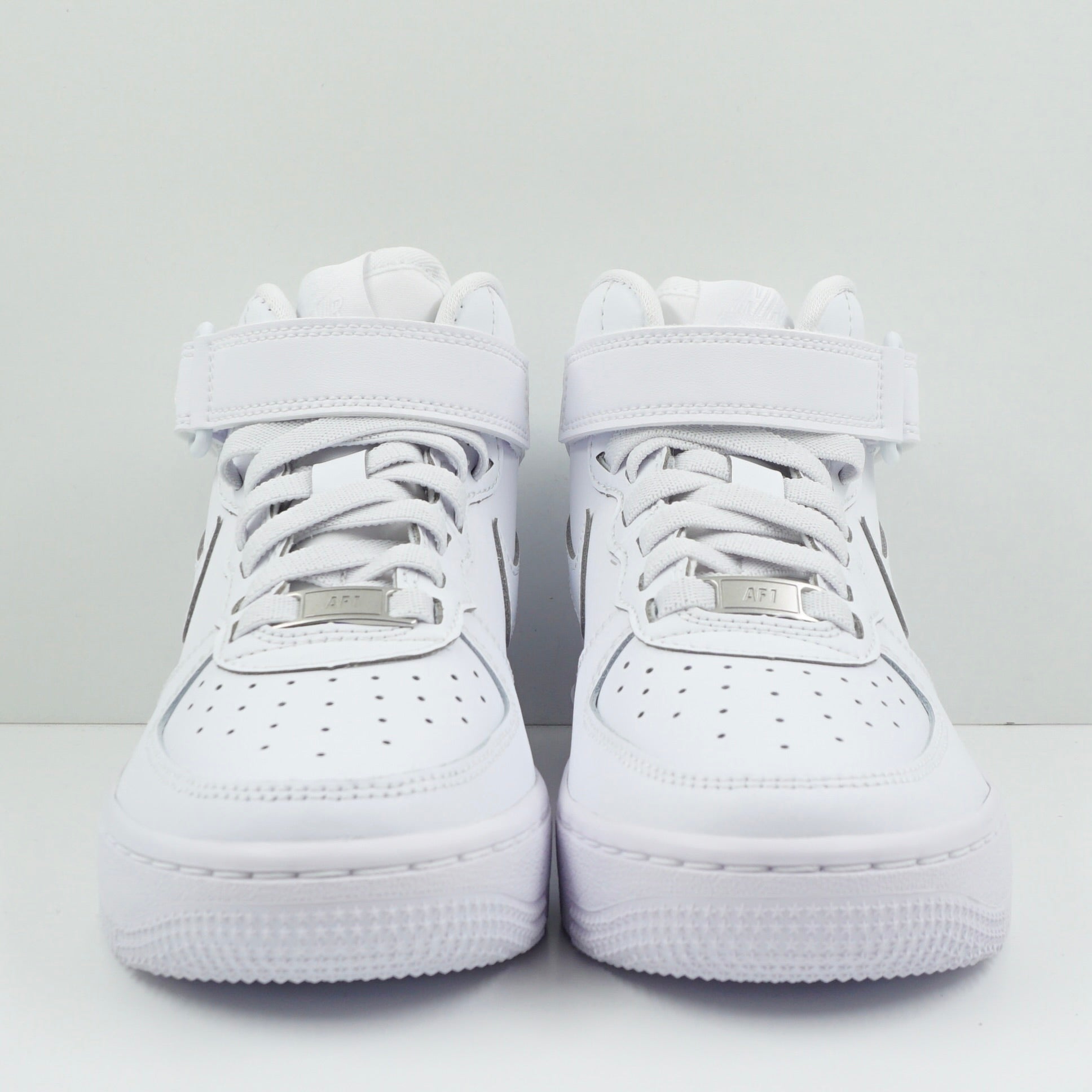 Nike Air Force 1 Mid EasyOn SE Triple White (GS)