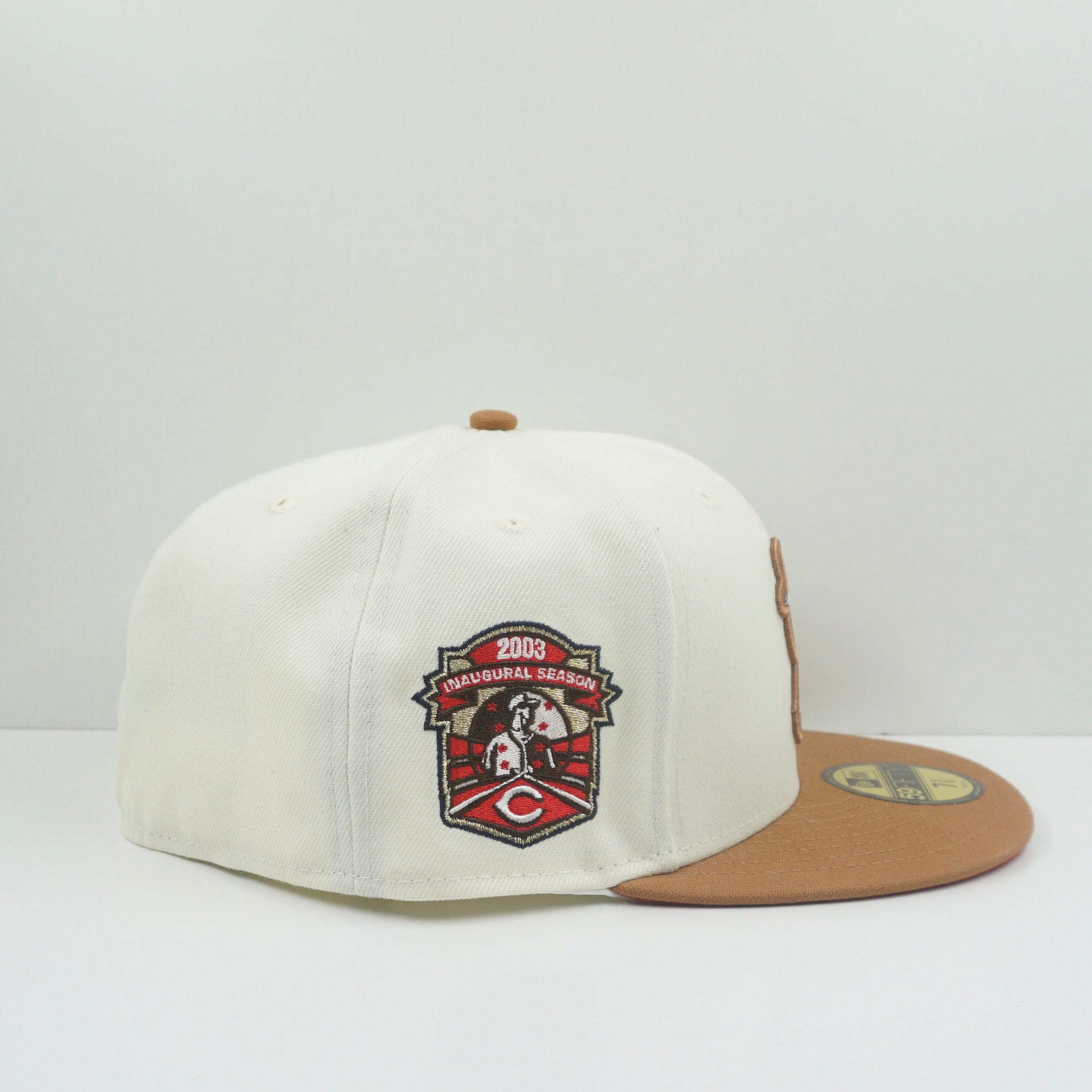 New Era Cooperstown Cincinnati Reds 2003 Inaugural Season Fitted Cap