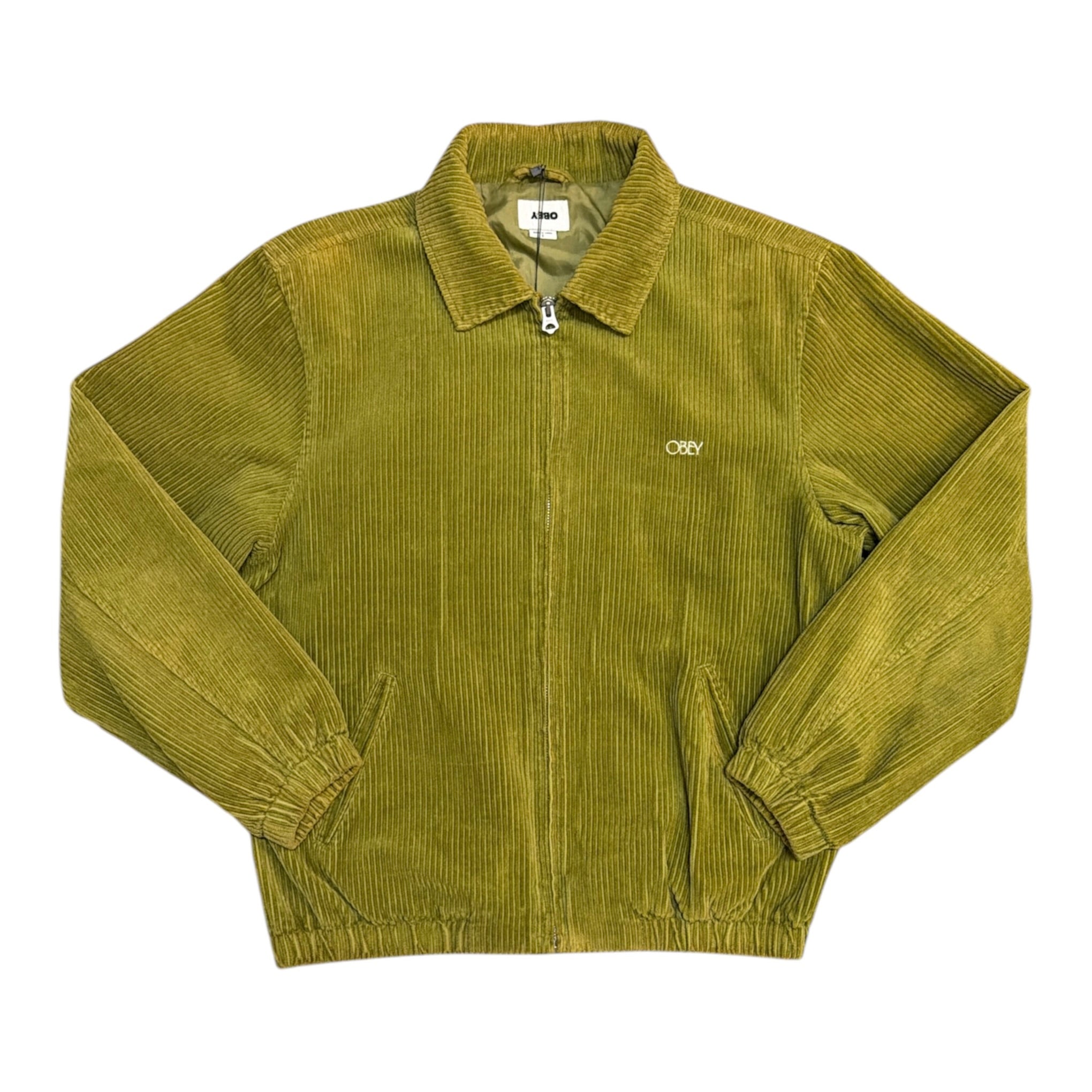 Obey Dibbs Olive Corduroy Jacket
