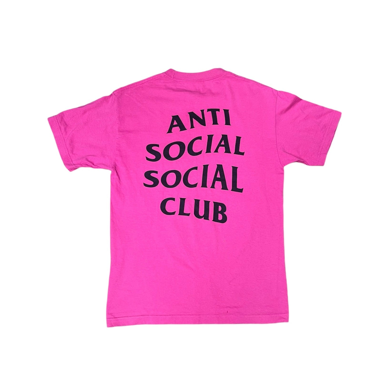 Anti Social Social Club Negative Positive Pink Tshirt