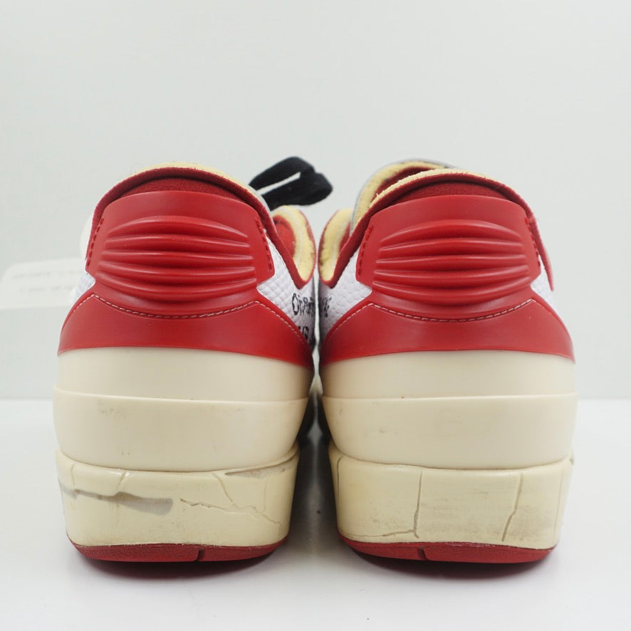 Jordan 2 Retro Low SP Off-White White Red