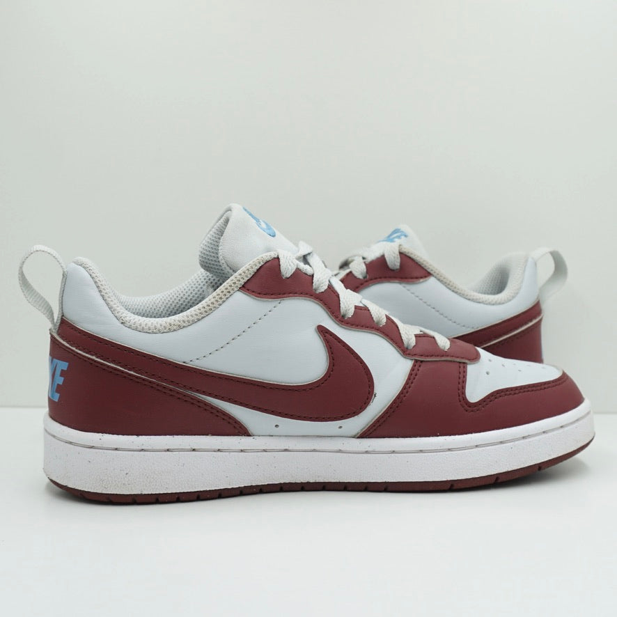 Nike Court Borough Low Recraft Dark Team Red Pure Platinum (GS)