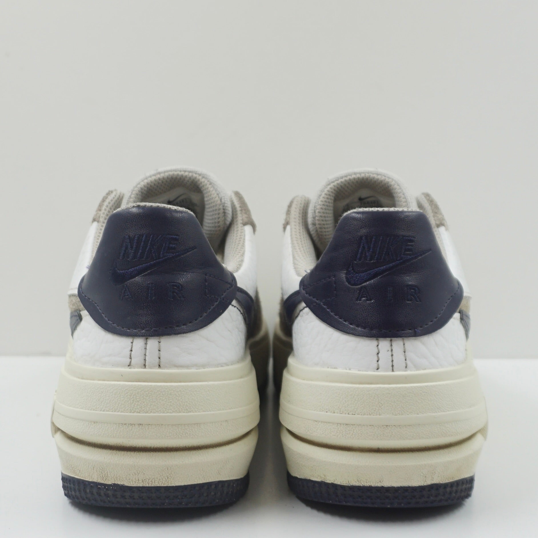 Nike Air Force 1 PLT.AF.ORM Summit White Navy (W)