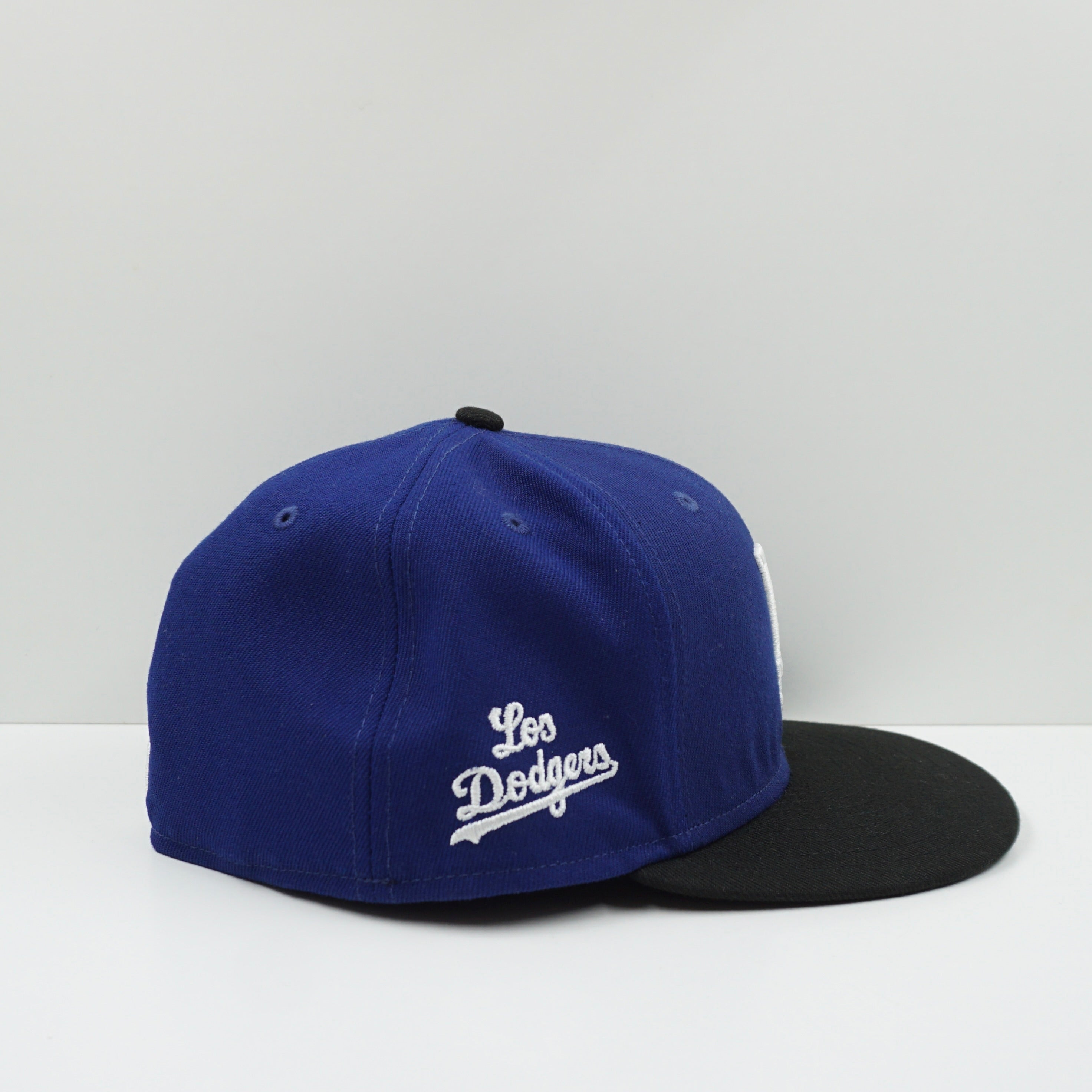 New Era Los Angeles Dodgers Blue Black Fitted Cap
