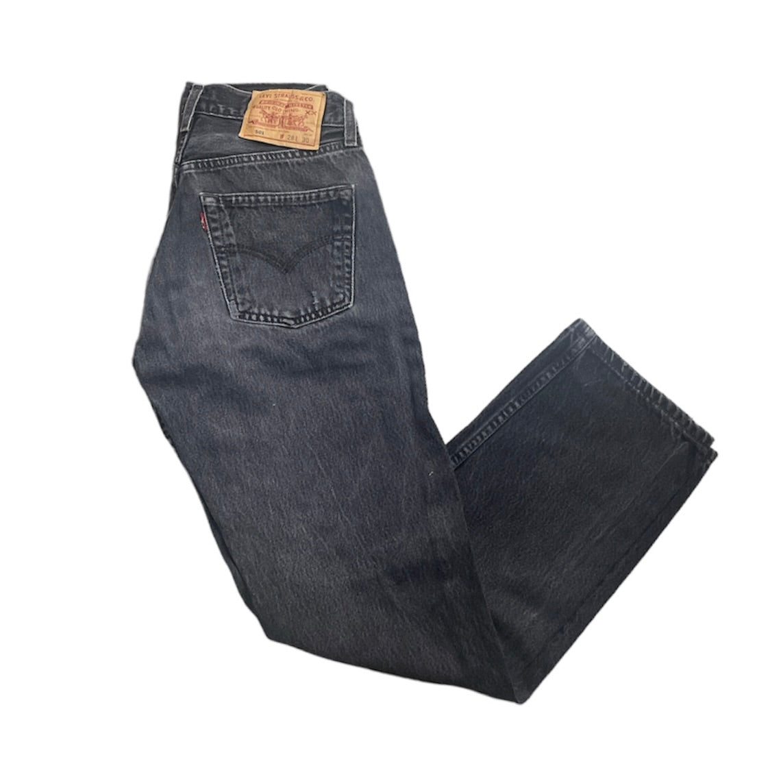 Vintage Levis 501 Grey Jeans (W28/L30)