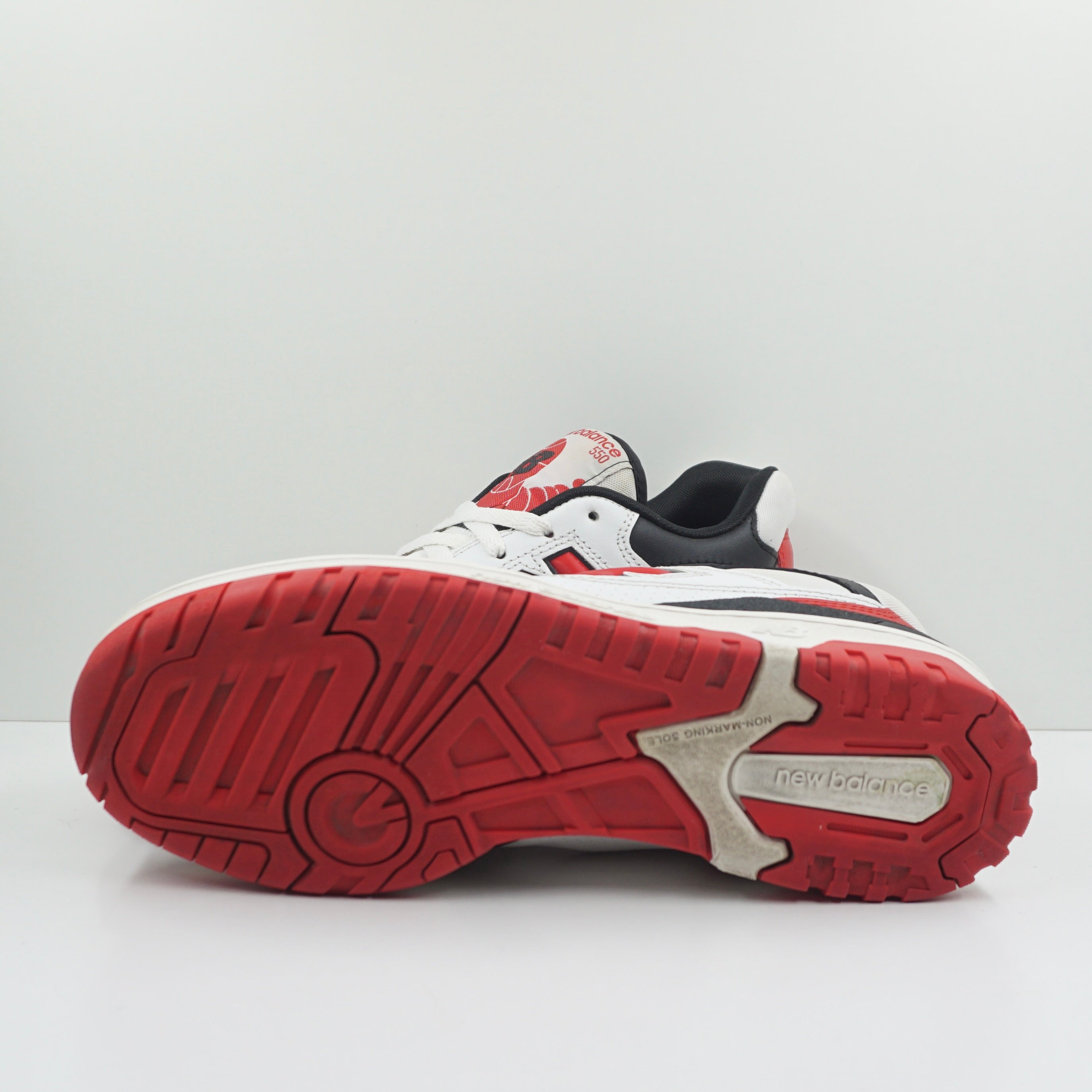 New Balance 550 White Red Black