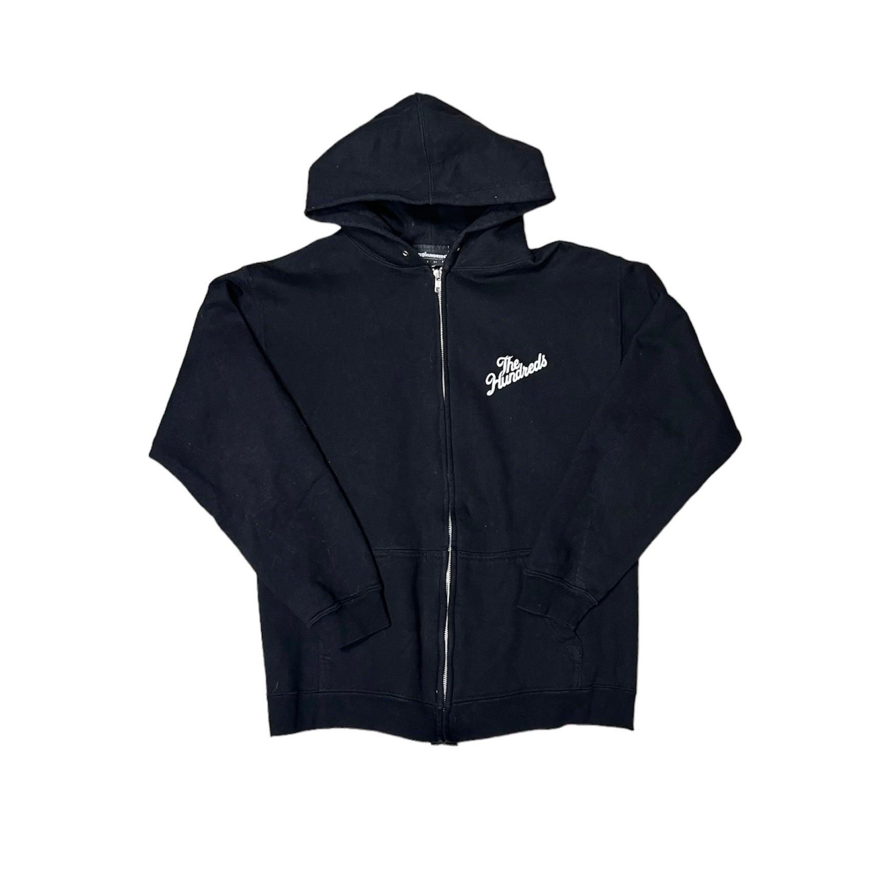 The Hundreds Black Full Zip Hoodie