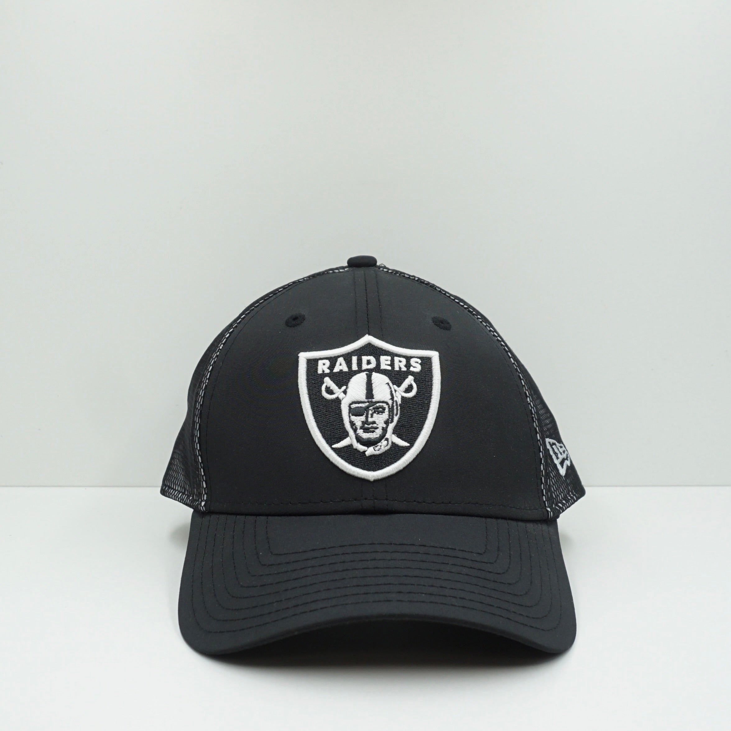 New Era Raiders Black Mesh Snapback