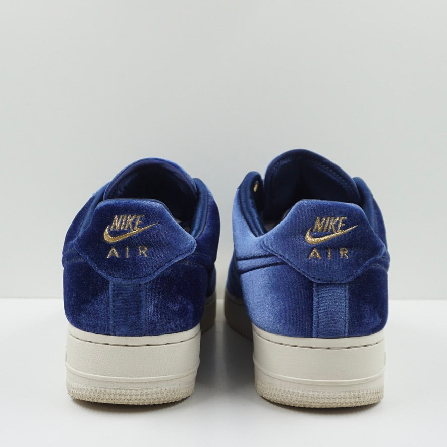 Nike Air Force 1 Low Premium 3 Velour Blue Void