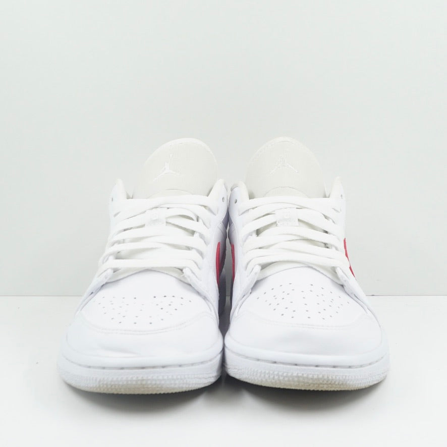 Jordan 1 Low White University Red (W)