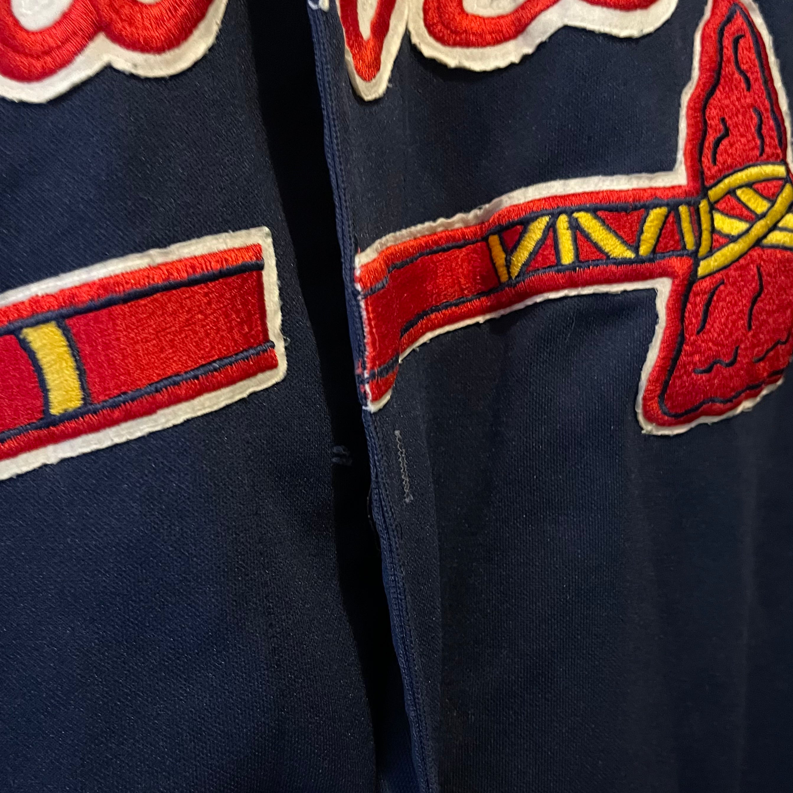 Majestic Atlanta Braves Navy Baseball Jersey