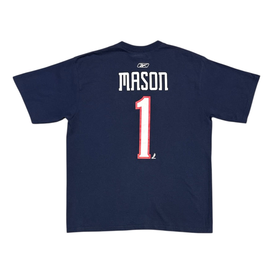 Reebok Columbus Blue Jackets #1 Mason Navy Tshirt