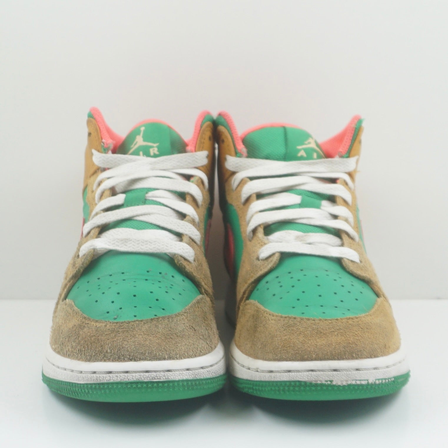Jordan 1 Mid SE Chutney Lucky Green (GS)