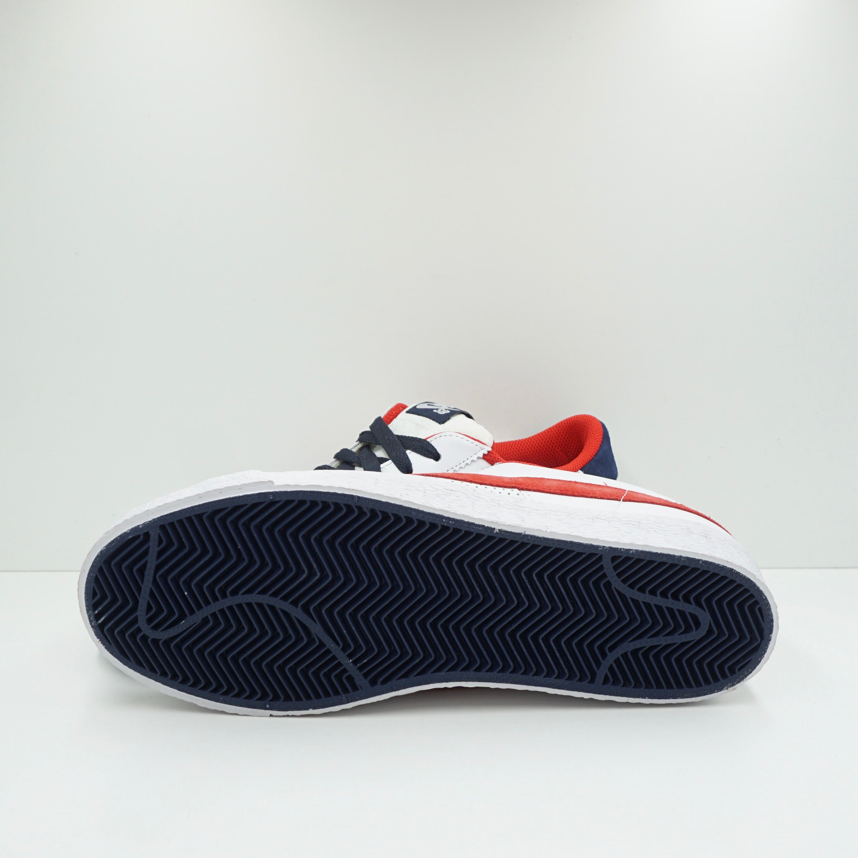 Nike SB Blazer Low PRM White Sport Red