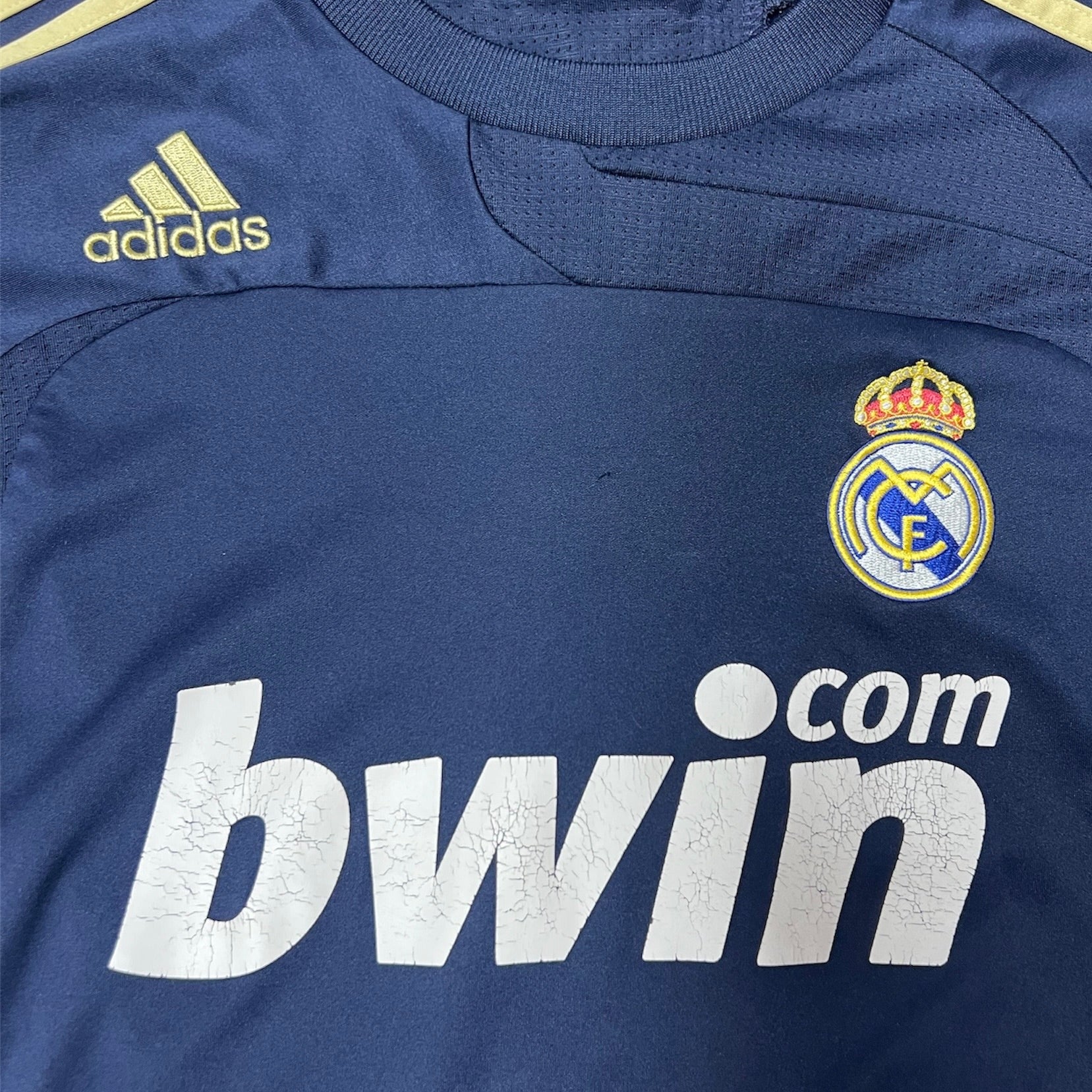 Adidas Real Madrid 2007/2008 Away Football Jersey