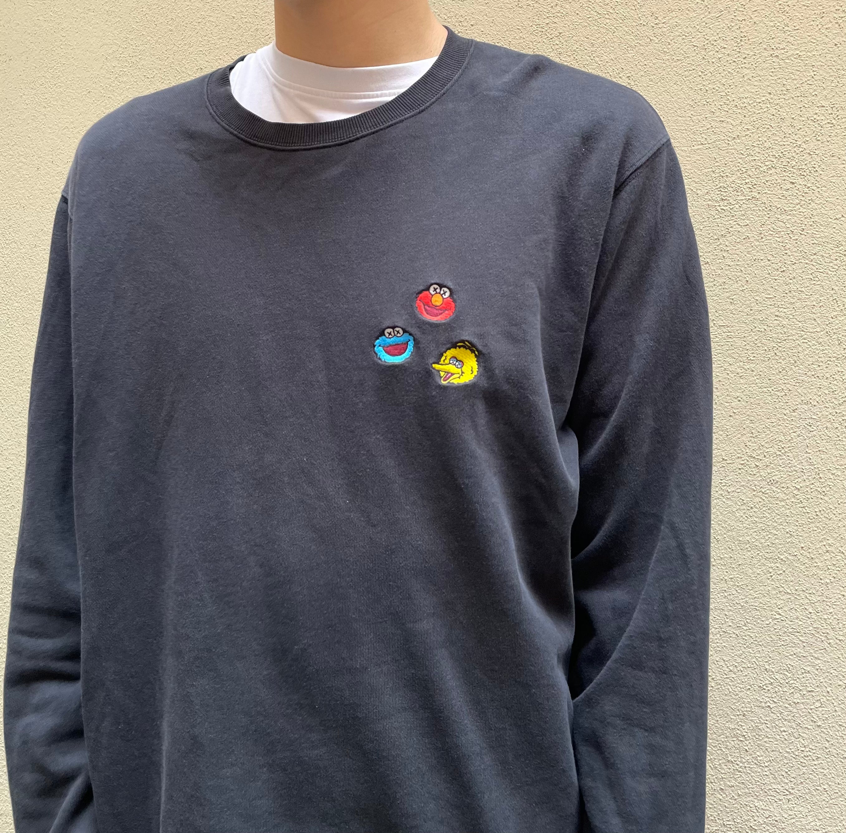Uniqlo Kaws Sesame Street Sweatshirt