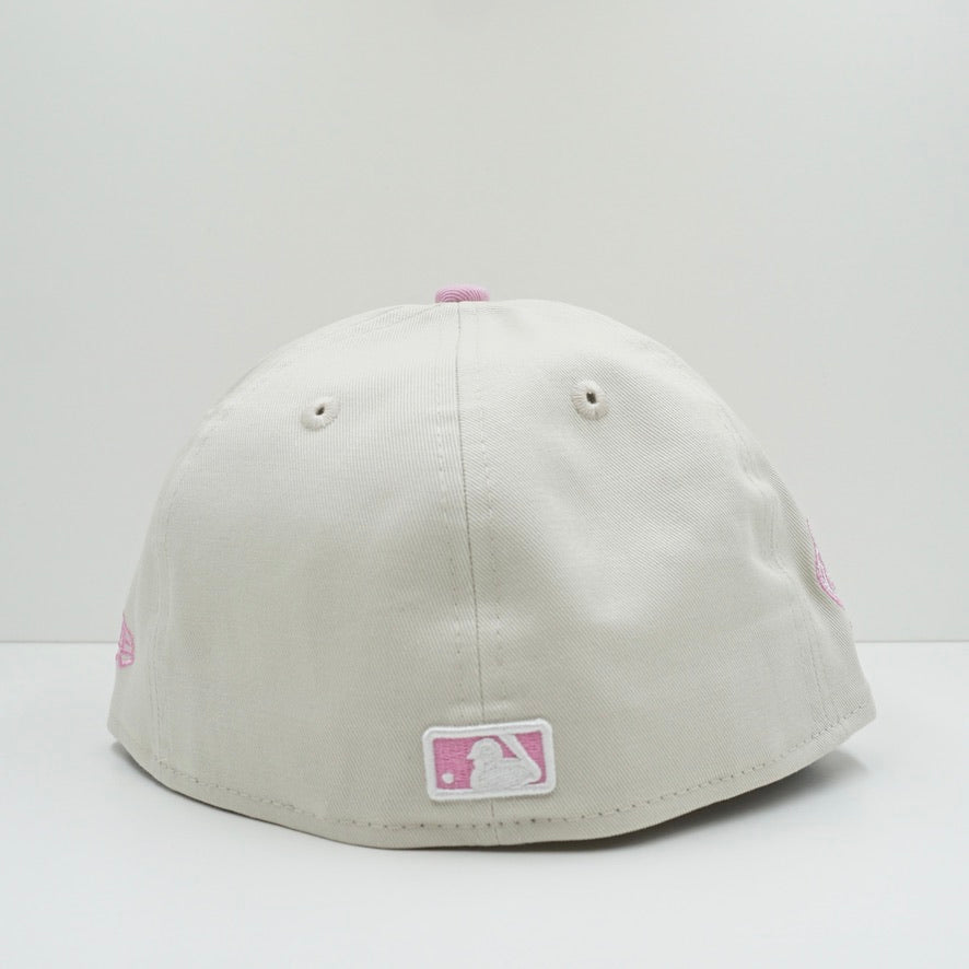 New Era Los Angeles Dodgers Beige Crown Fitted Cap