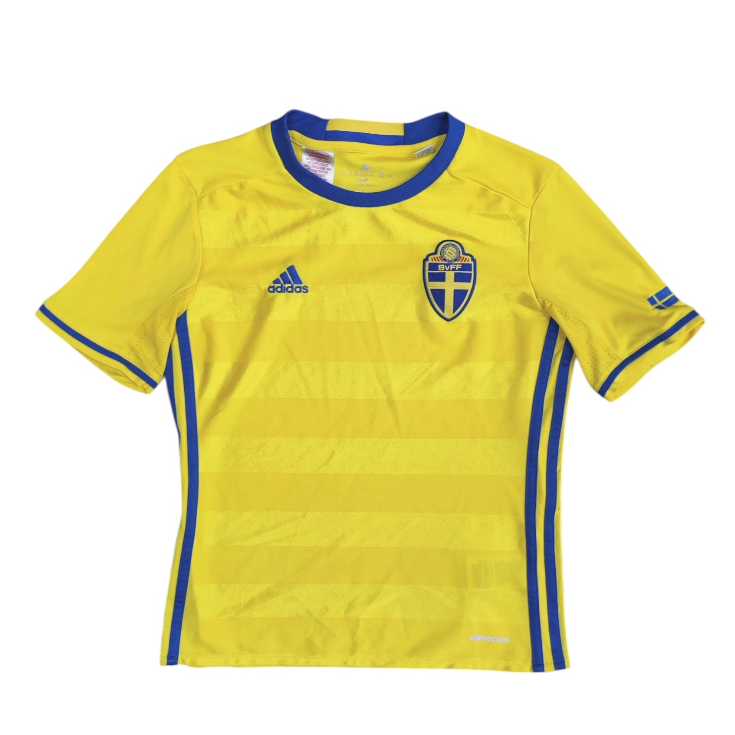 Adidas Sweden 2016/2017 Home Football Jersey (Youth)