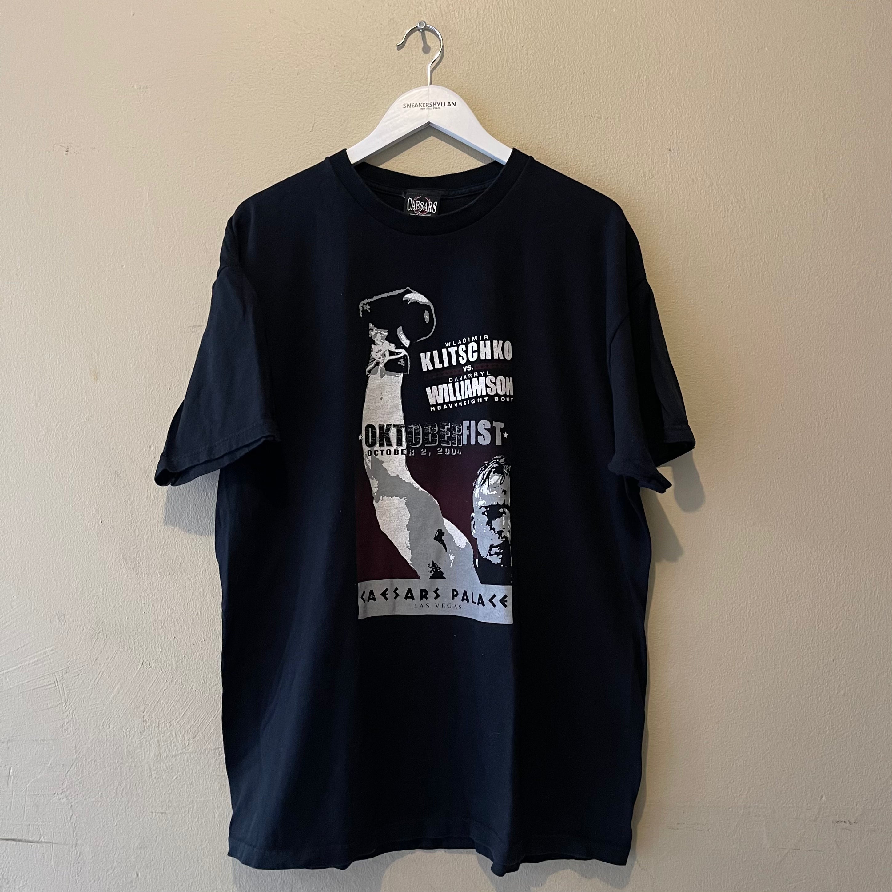 Caesar Palace 2004 Klitschko Vs. Williamson Boxing Tshirt