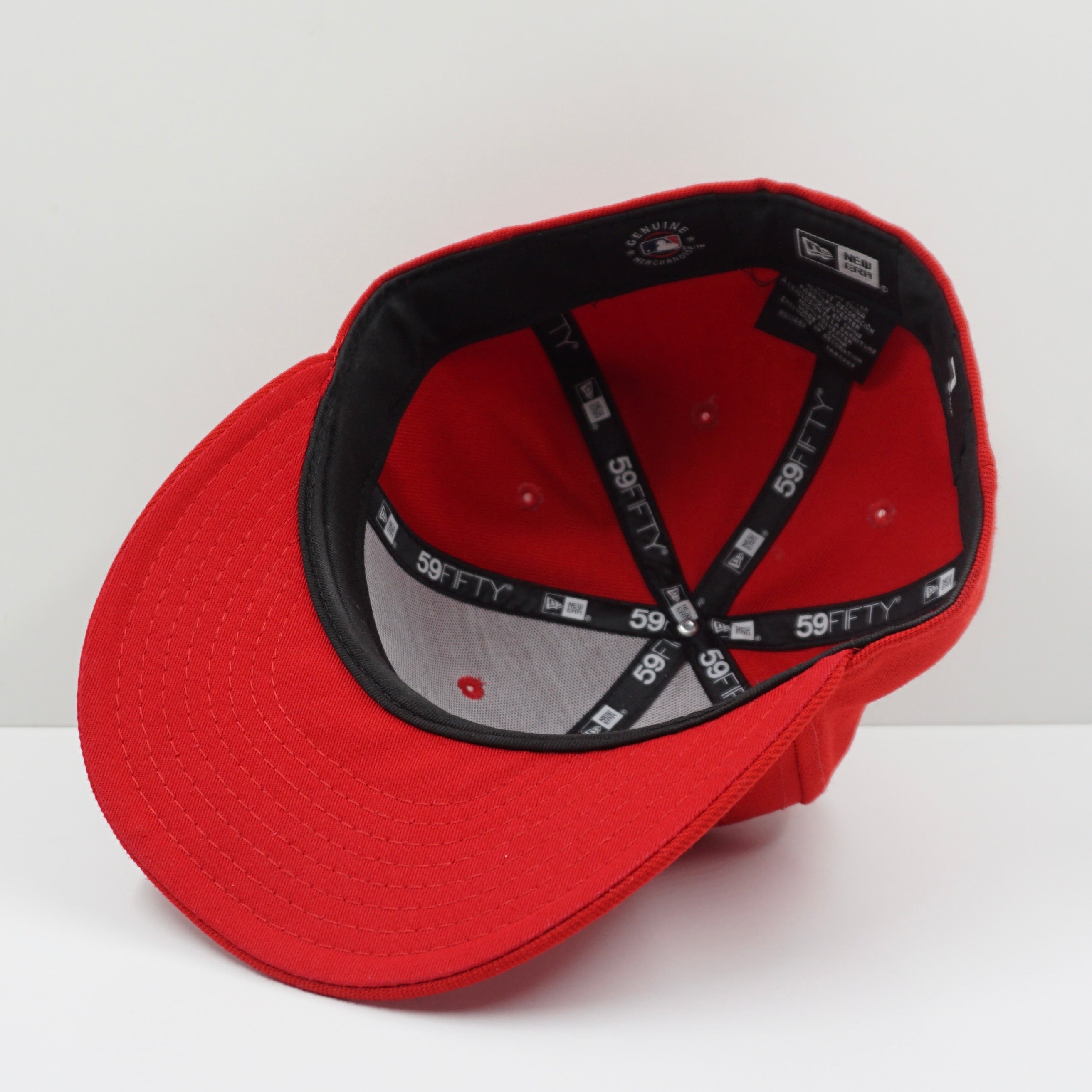 New Era Los Angeles Dodgers Red Fitted Cap