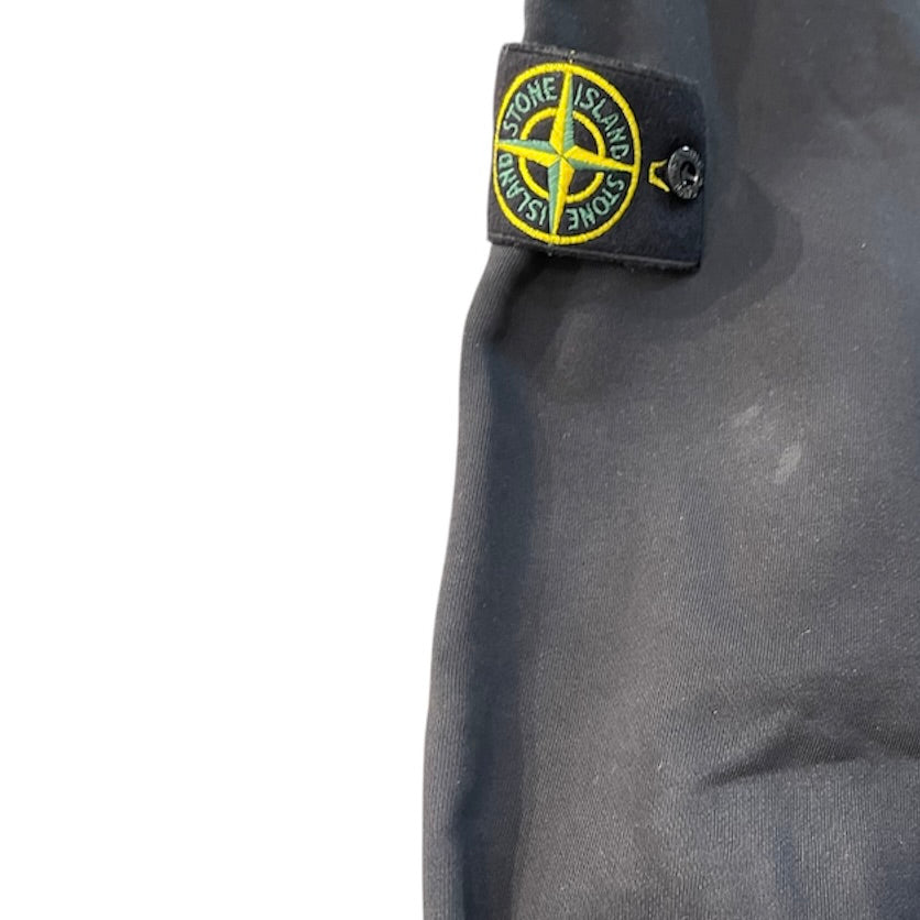 Stone Island Black Half Zip Sweatshirt