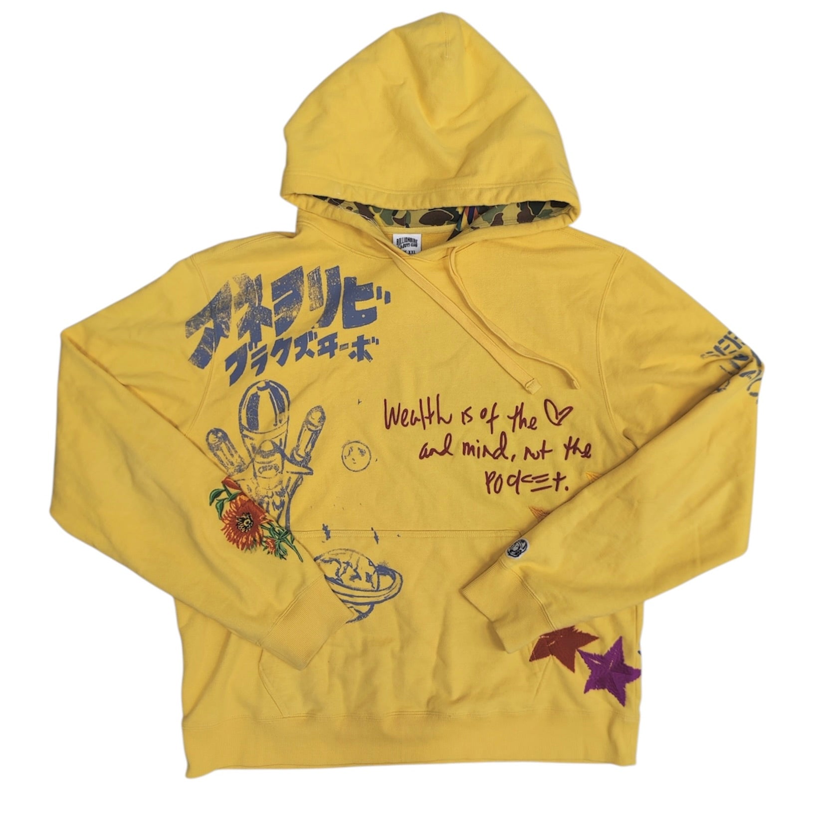 Billionaire Boys Club Yellow Hoodie