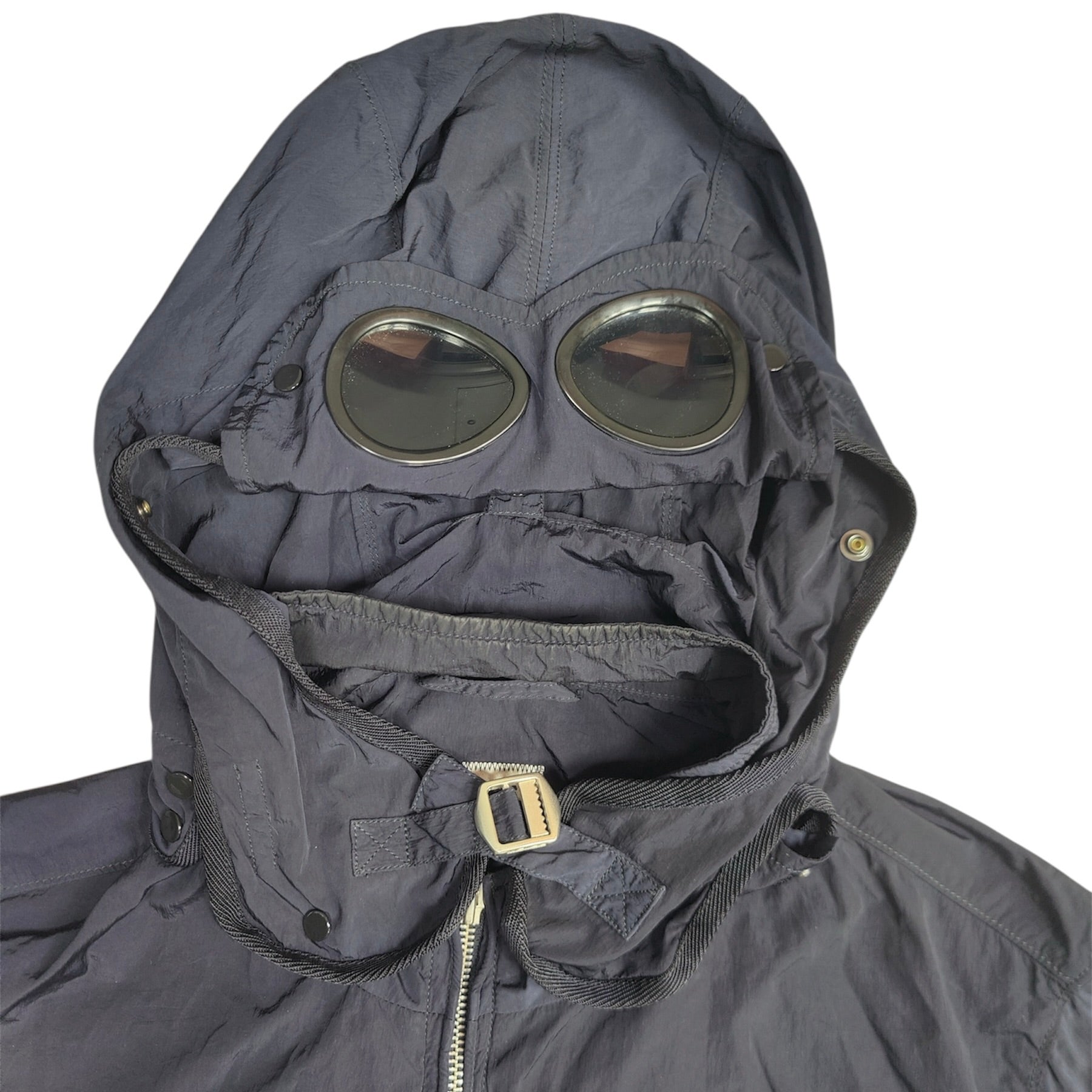 C.P. Company Navy Nylon Goggle Jacket