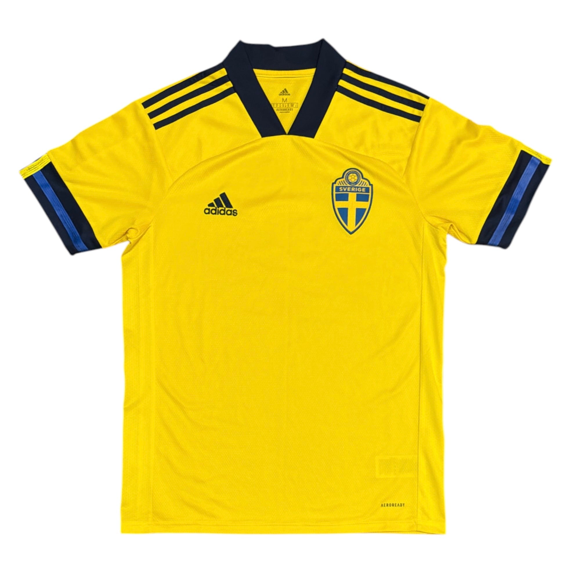 Adidas Sweden 2020/2021 Home Football Jersey