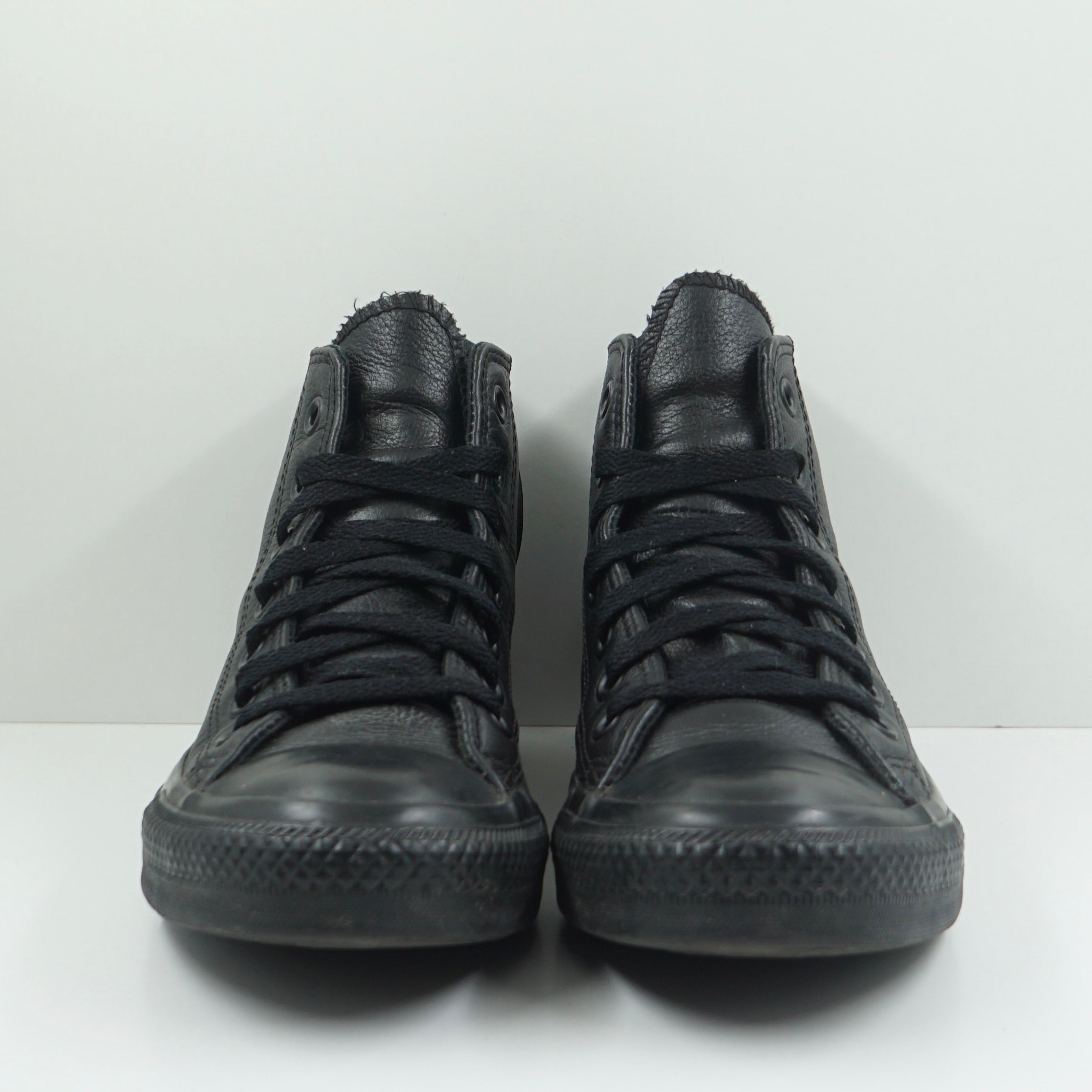 Converse Chuck Taylor All Star Hi Mono Black Leather