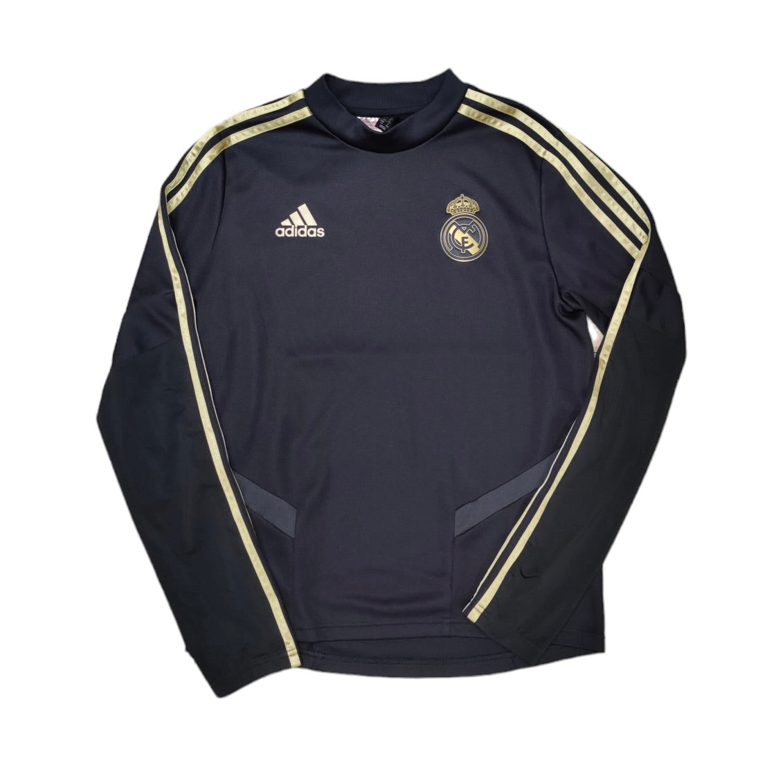 Adidas Real Madrid Longsleeve Training Football Jersey (Youth)