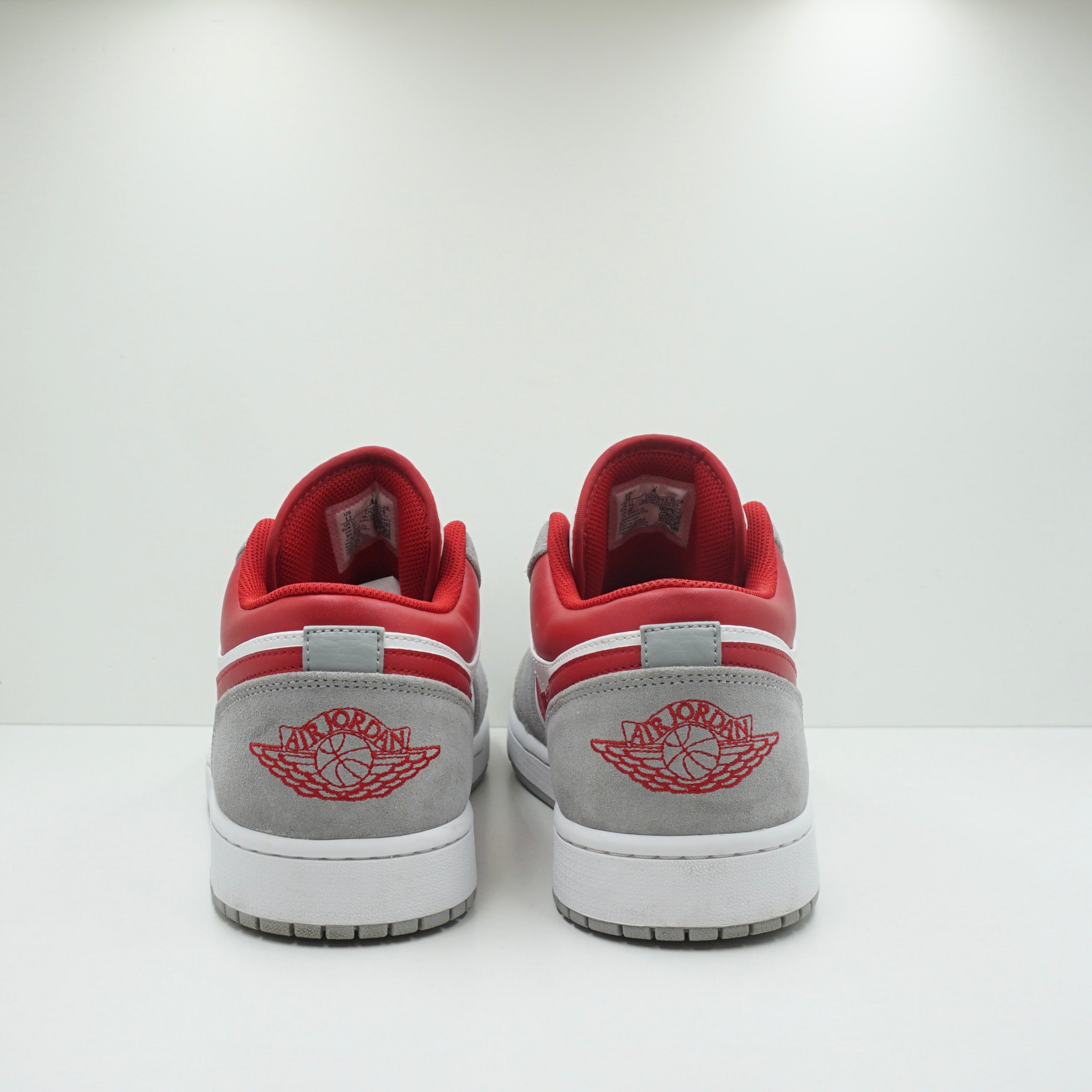 Jordan 1 Low SE Light Smoke Grey Gym Red