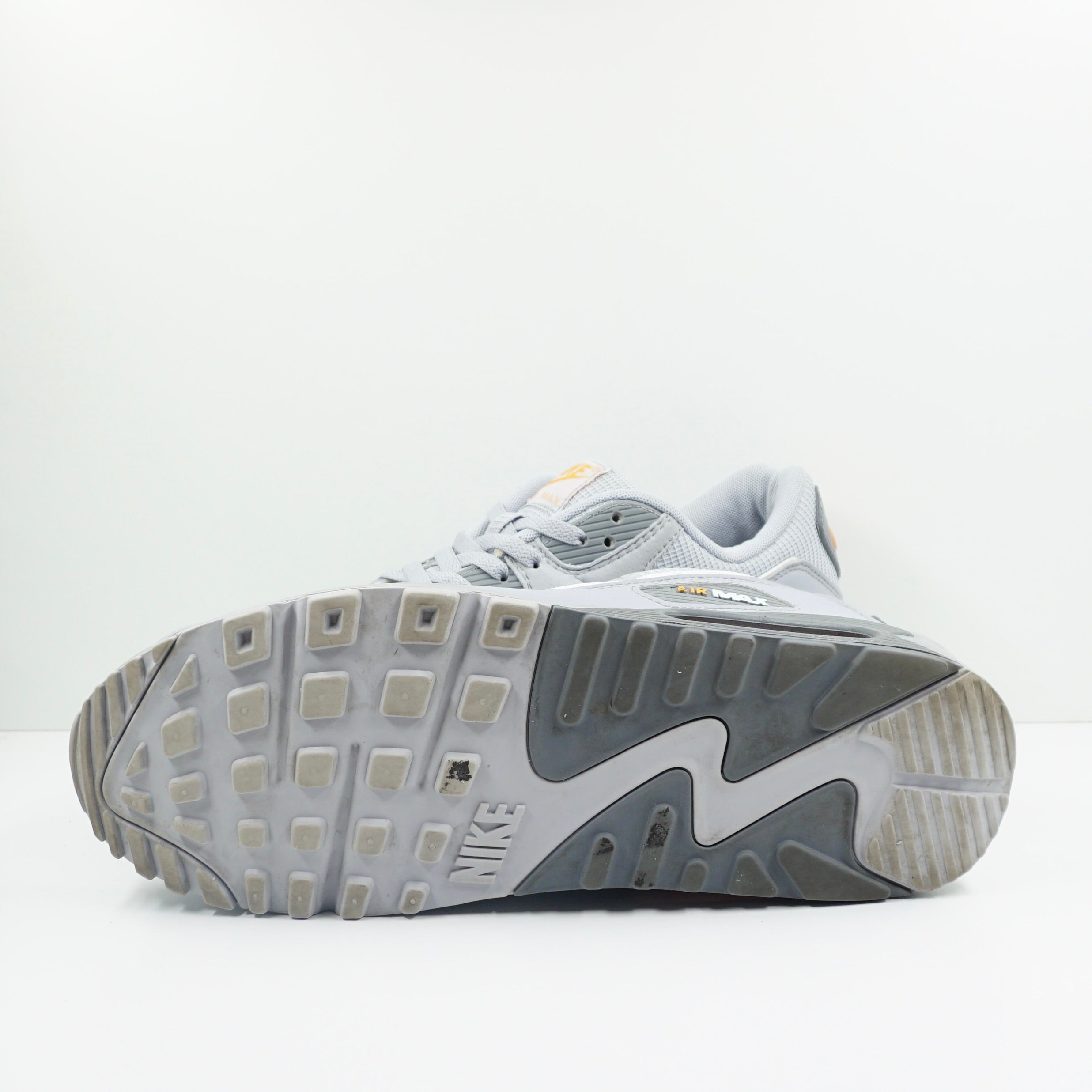 Nike Air Max 90 Wolf Grey Kumquat Cool Grey White