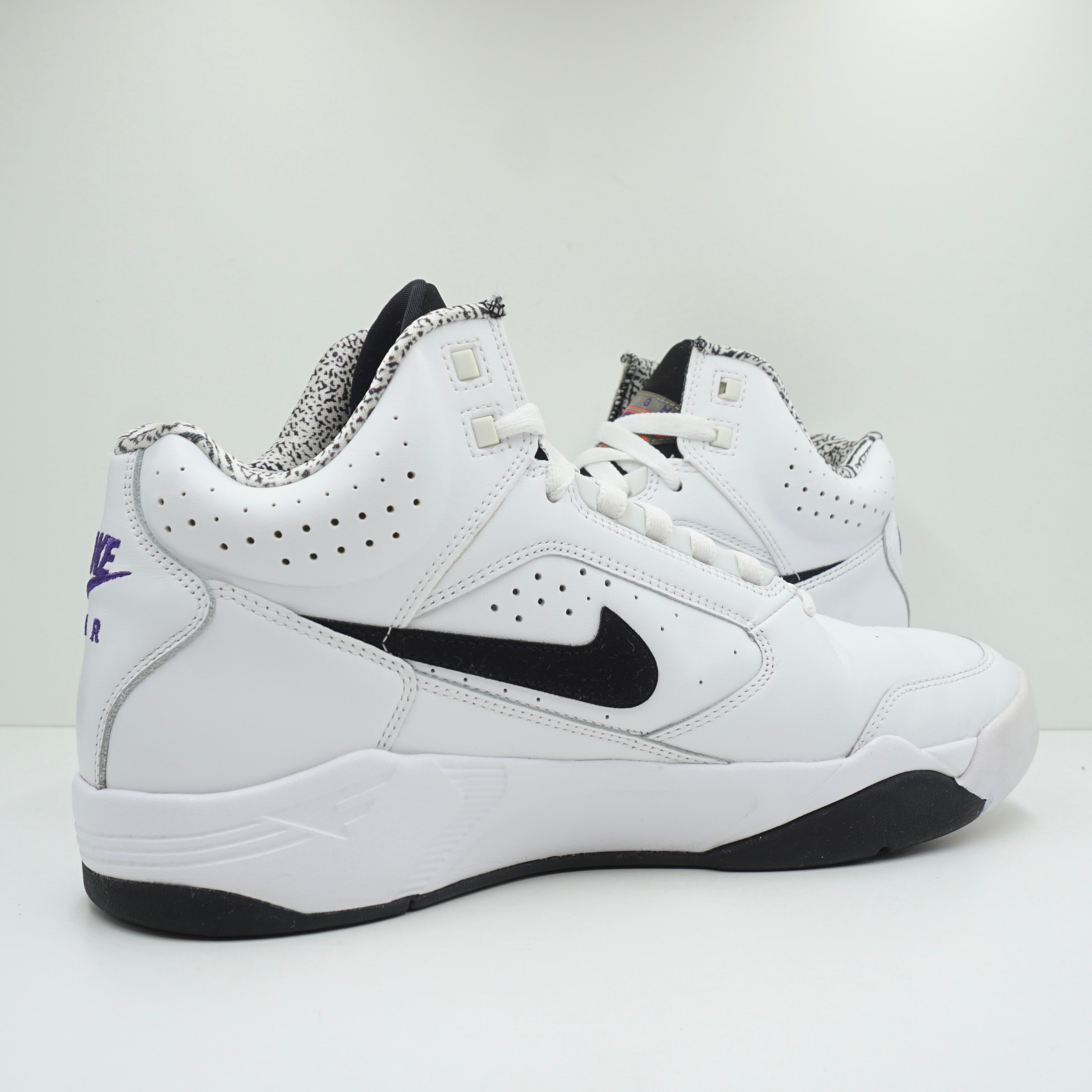 Nike Air Flight Lite II Mid White Black (2021)